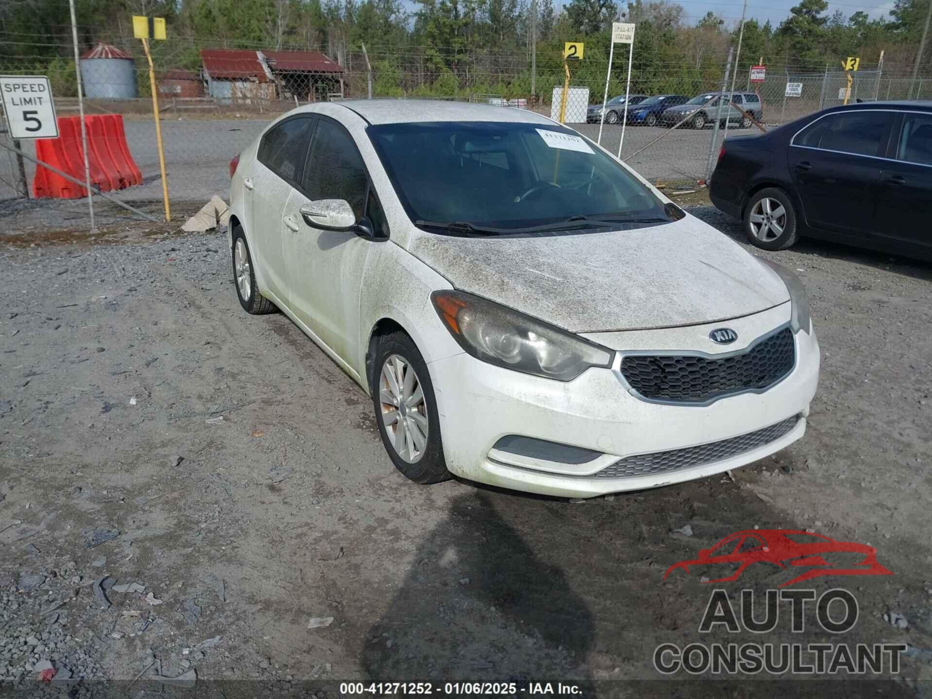 KIA FORTE 2014 - KNAFX4A66E5098037