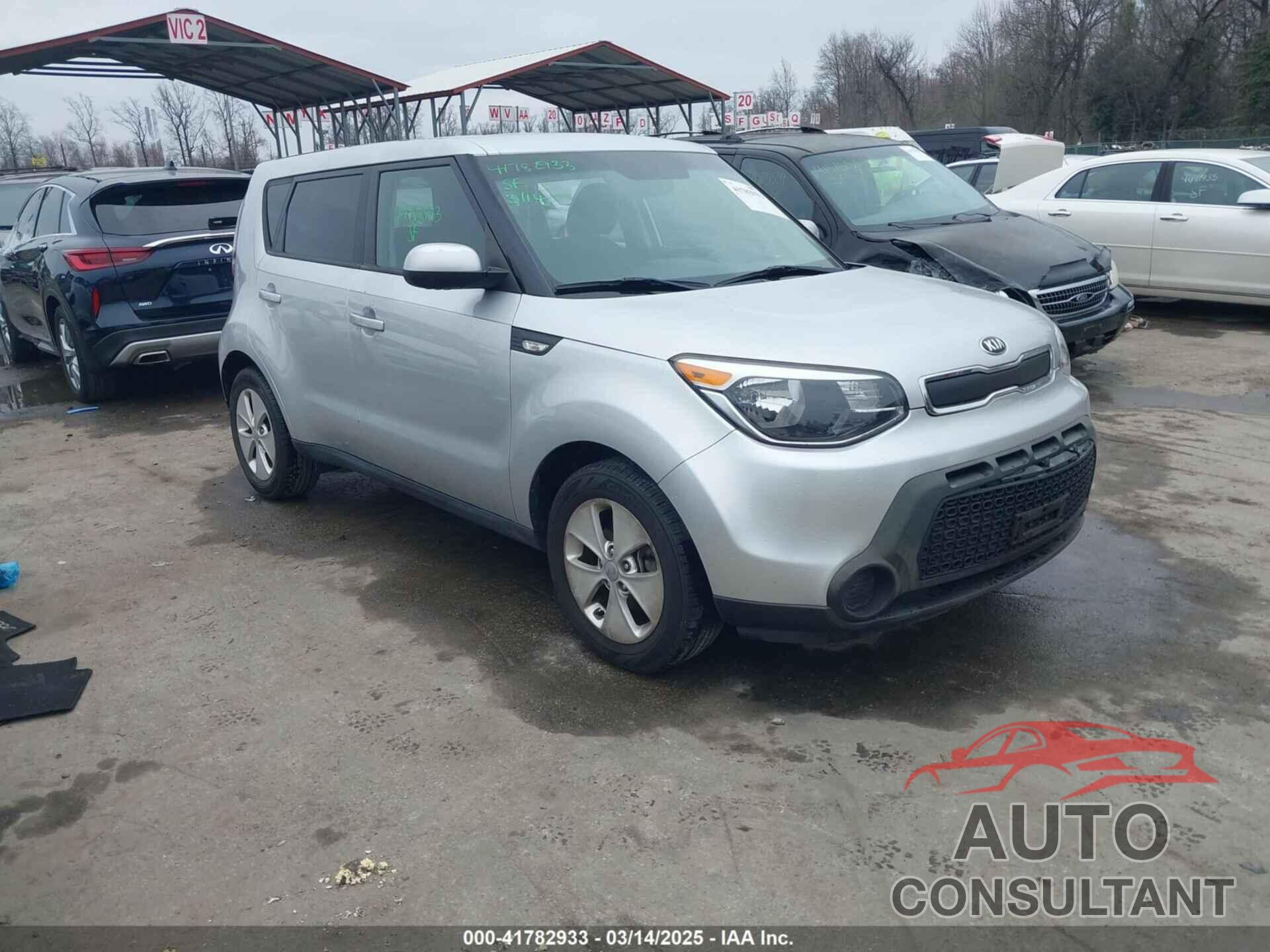 KIA SOUL 2014 - KNDJN2A27E7720394