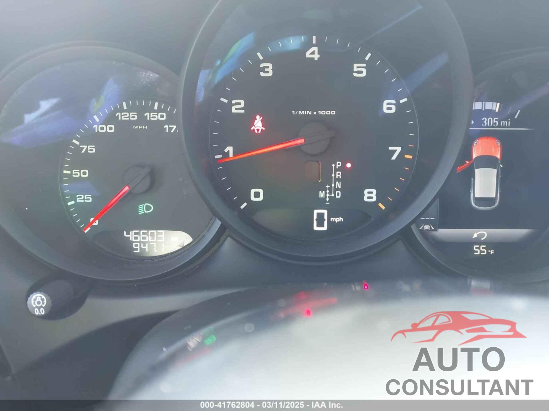 PORSCHE MACAN 2021 - WP1AA2A53MLB09451