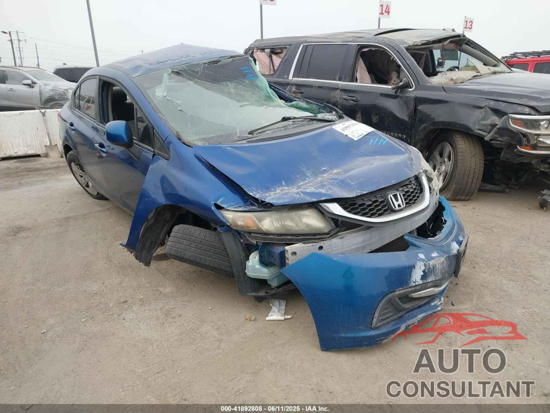 HONDA CIVIC 2013 - 19XFB2F5XDE213439