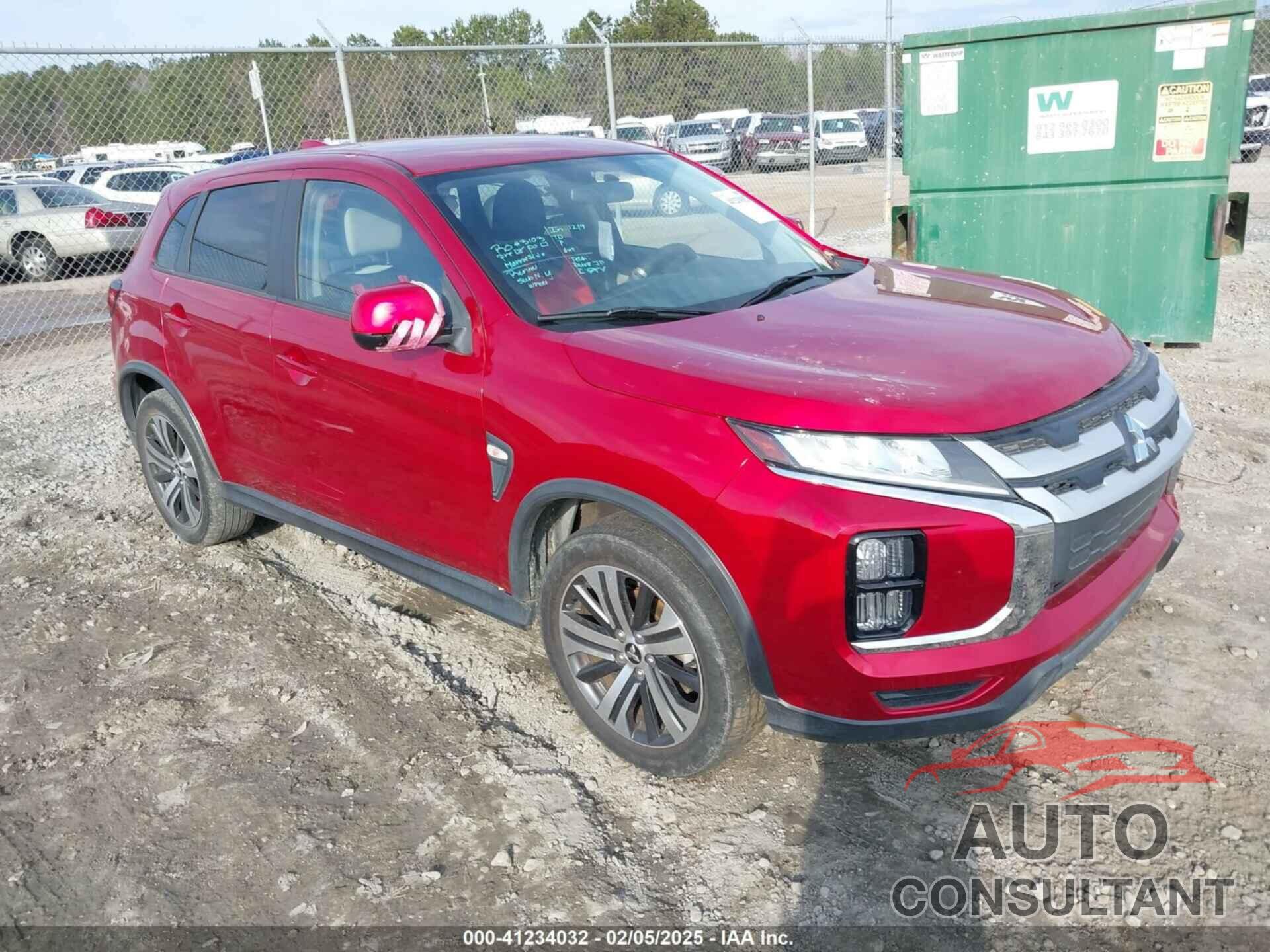 MITSUBISHI OUTLANDER SPORT 2020 - JA4AP3AU0LU017505