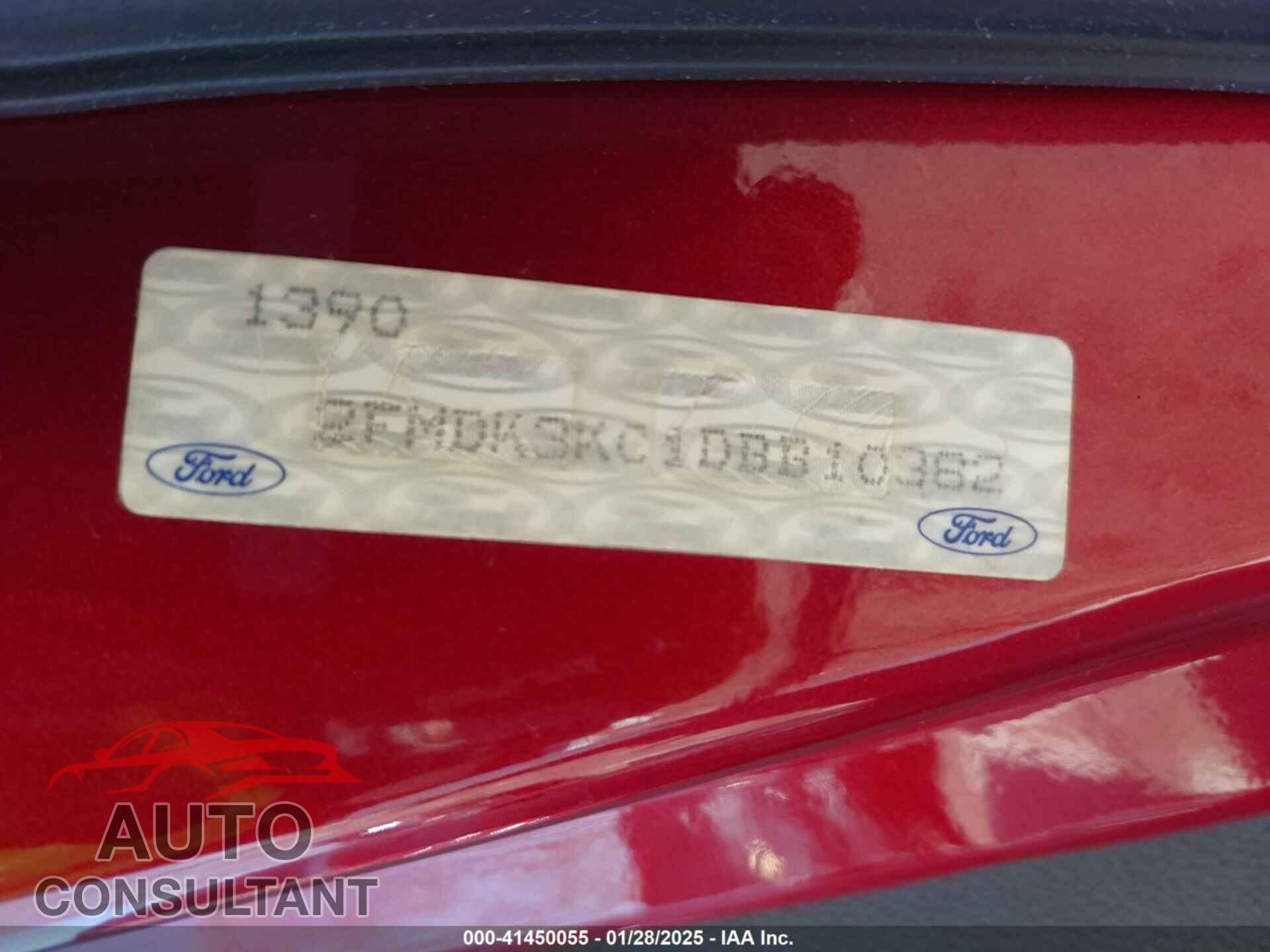 FORD EDGE 2013 - 2FMDK3KC1DBB10382