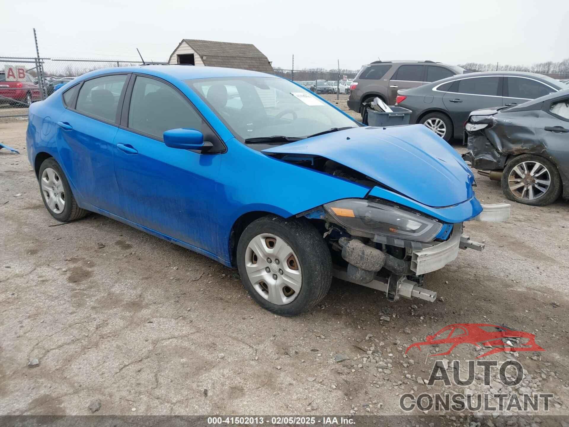 DODGE DART 2015 - 1C3CDFAA9FD406358