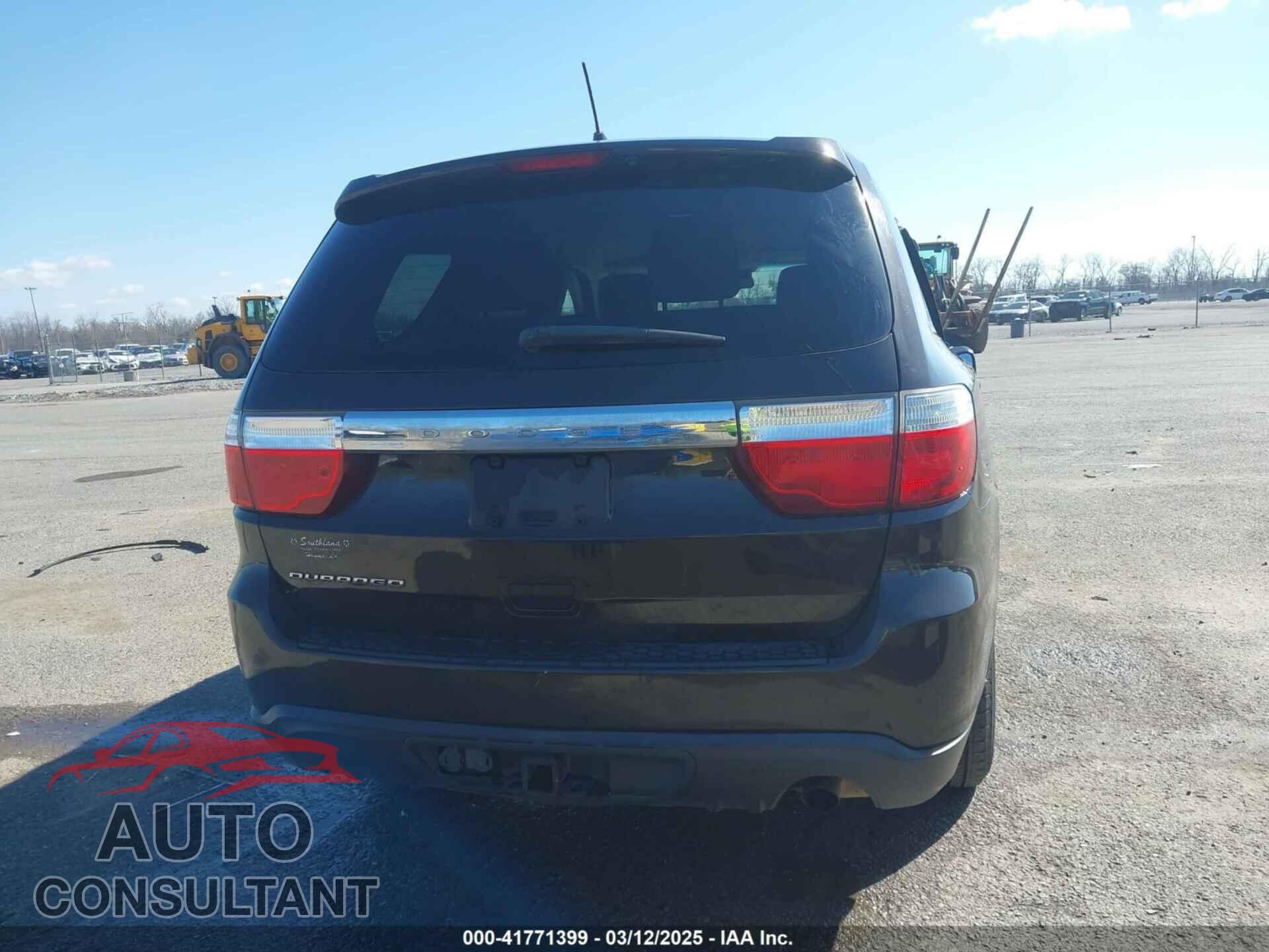 DODGE DURANGO 2012 - 1C4RDHAG0CC196871