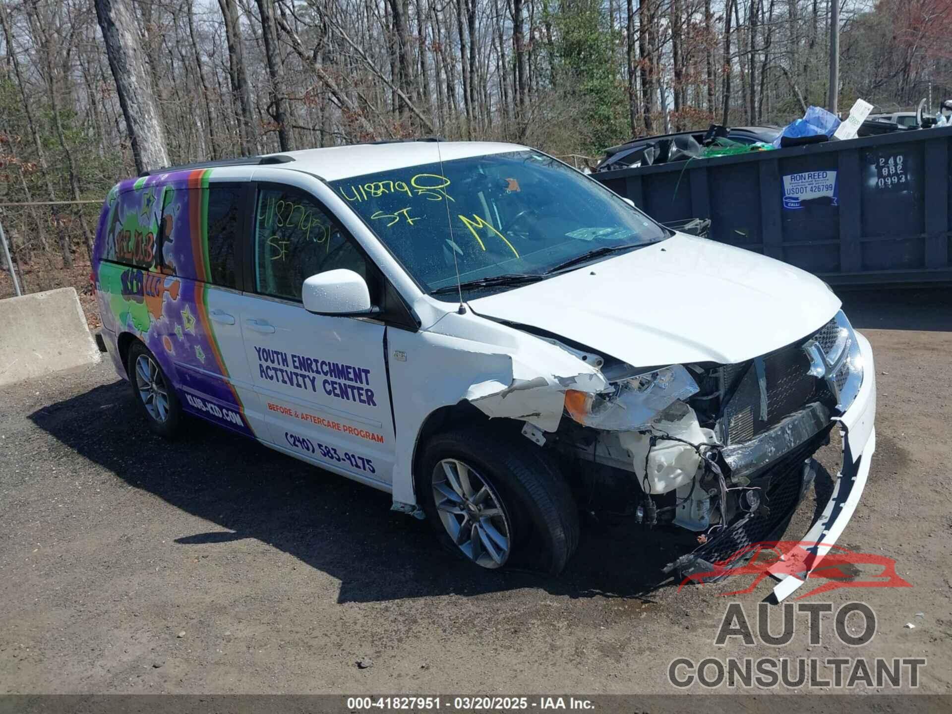 DODGE GRAND CARAVAN 2014 - 2C4RDGCG6ER361842