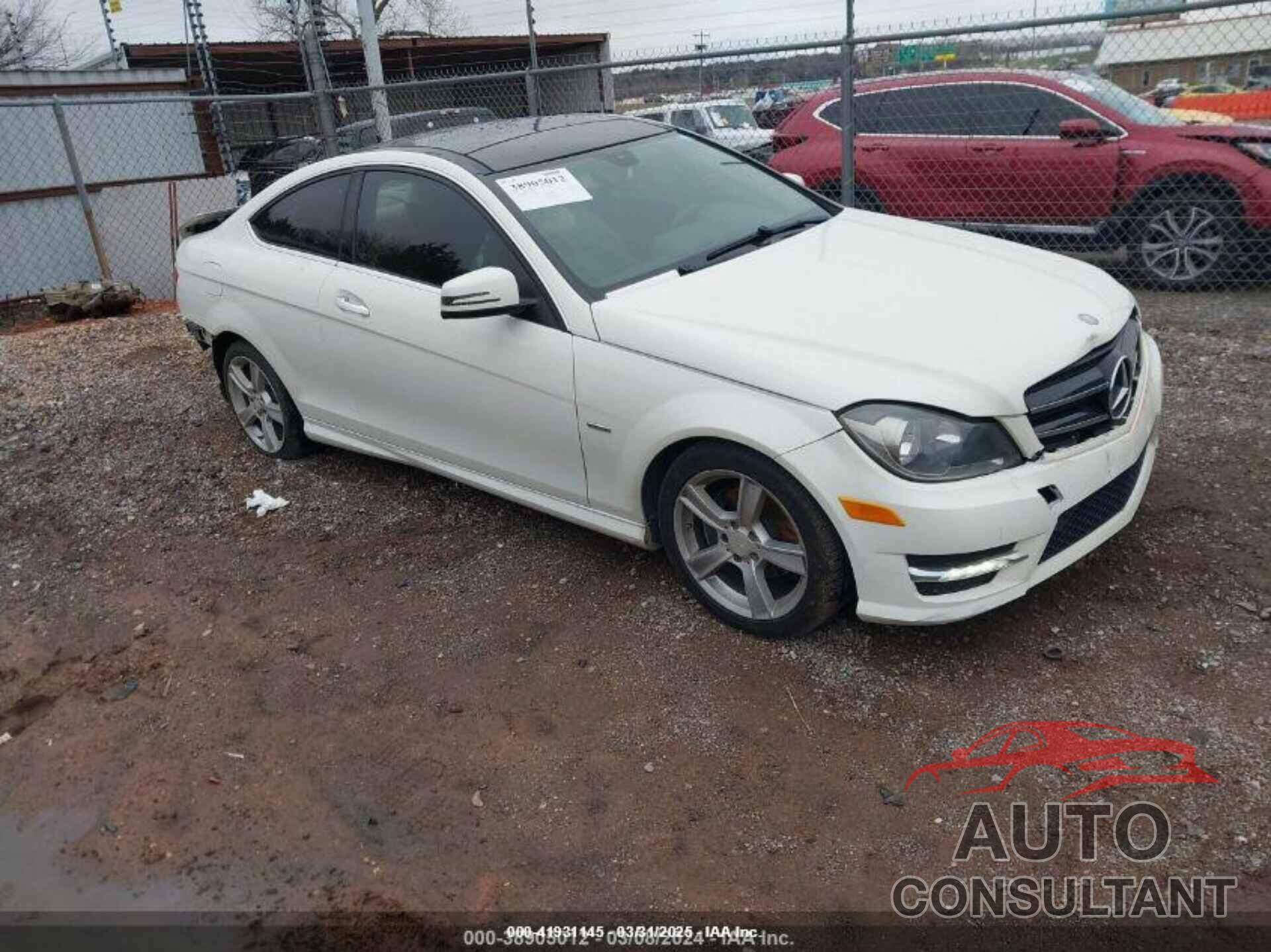 MERCEDES-BENZ C 250 2012 - WDDGJ4HB4CF923775