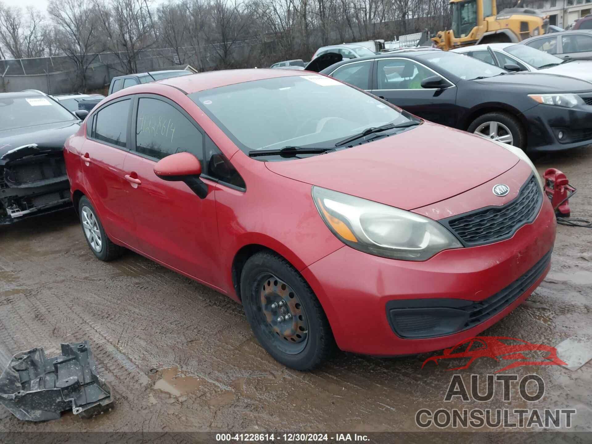 KIA RIO 2012 - KNADM4A39C6093475
