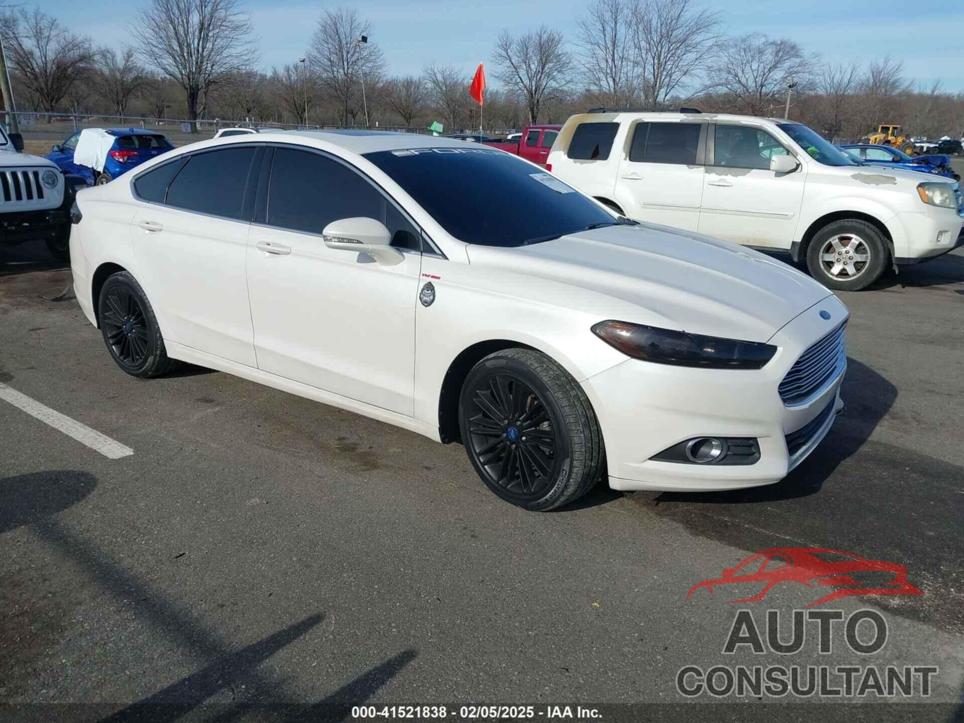 FORD FUSION 2013 - 3FA6P0H98DR197424