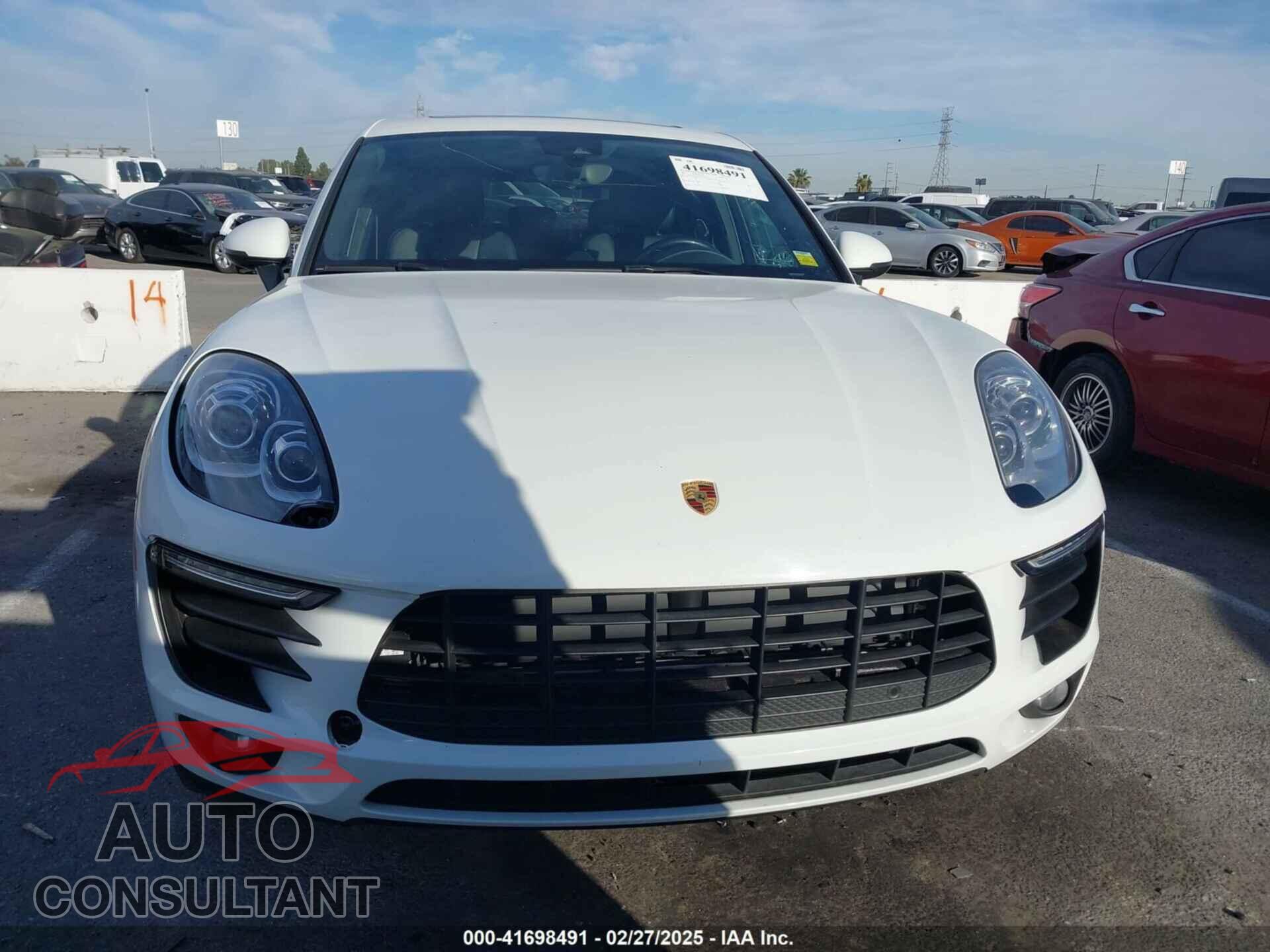 PORSCHE MACAN 2017 - WP1AA2A57HLB04646