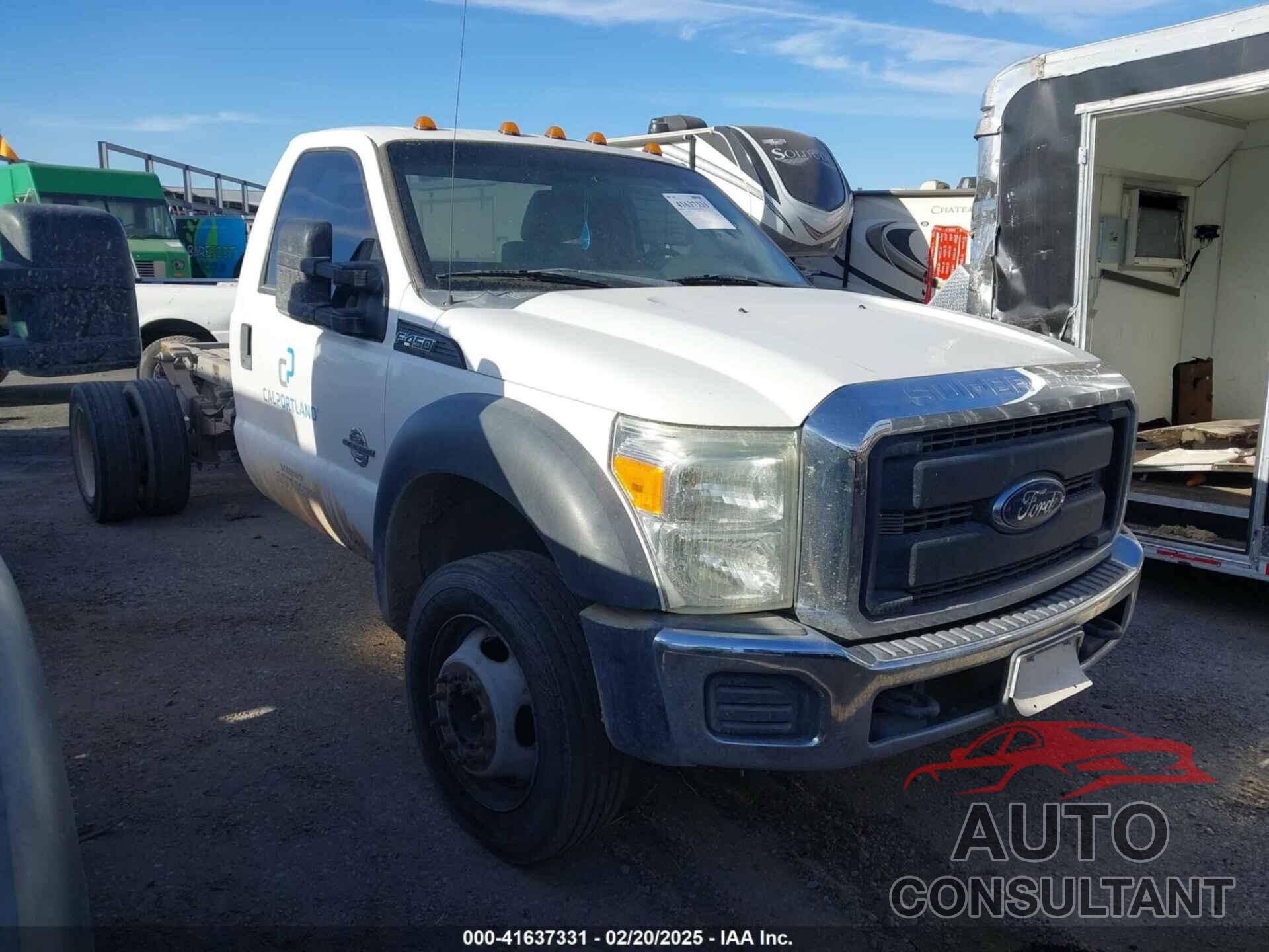 FORD F-450 CHASSIS 2016 - 1FDUF4GT3GED42090