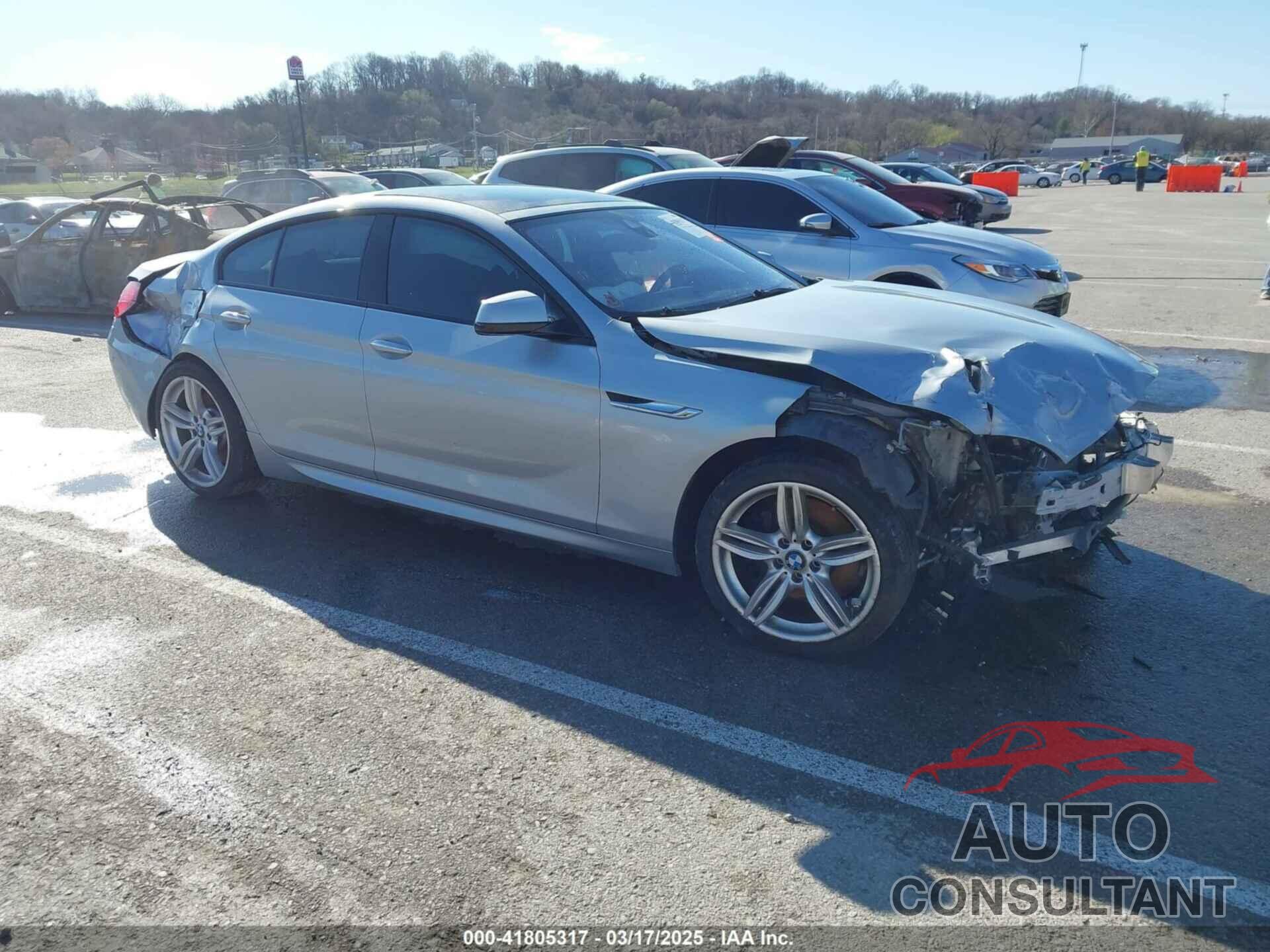 BMW 640I GRAN COUPE 2015 - WBA6B8C52FD453433