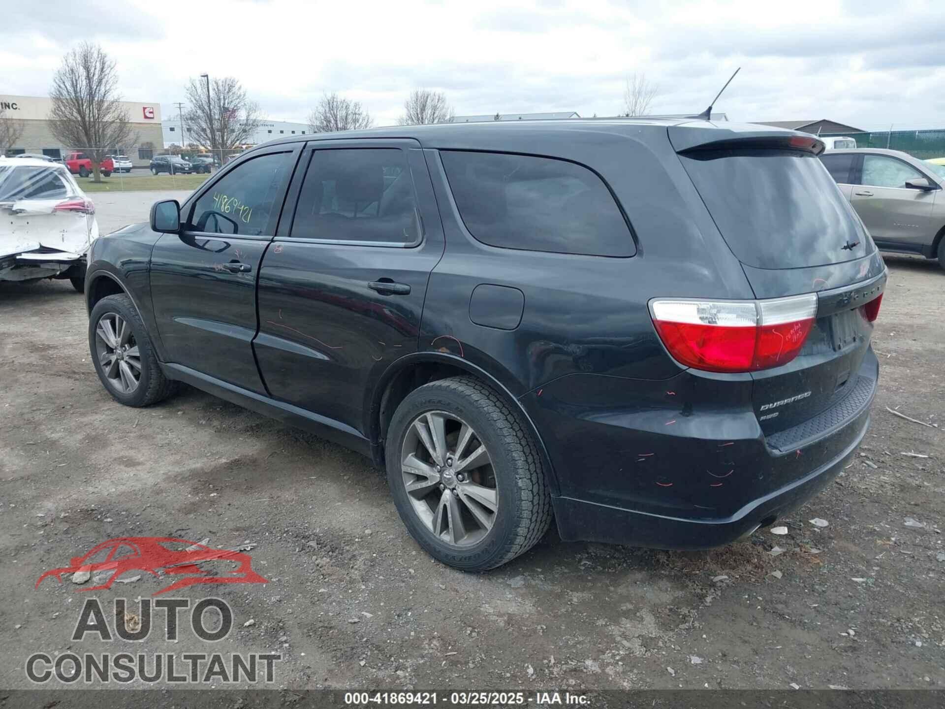 DODGE DURANGO 2013 - 1C4RDJAG2DC699021