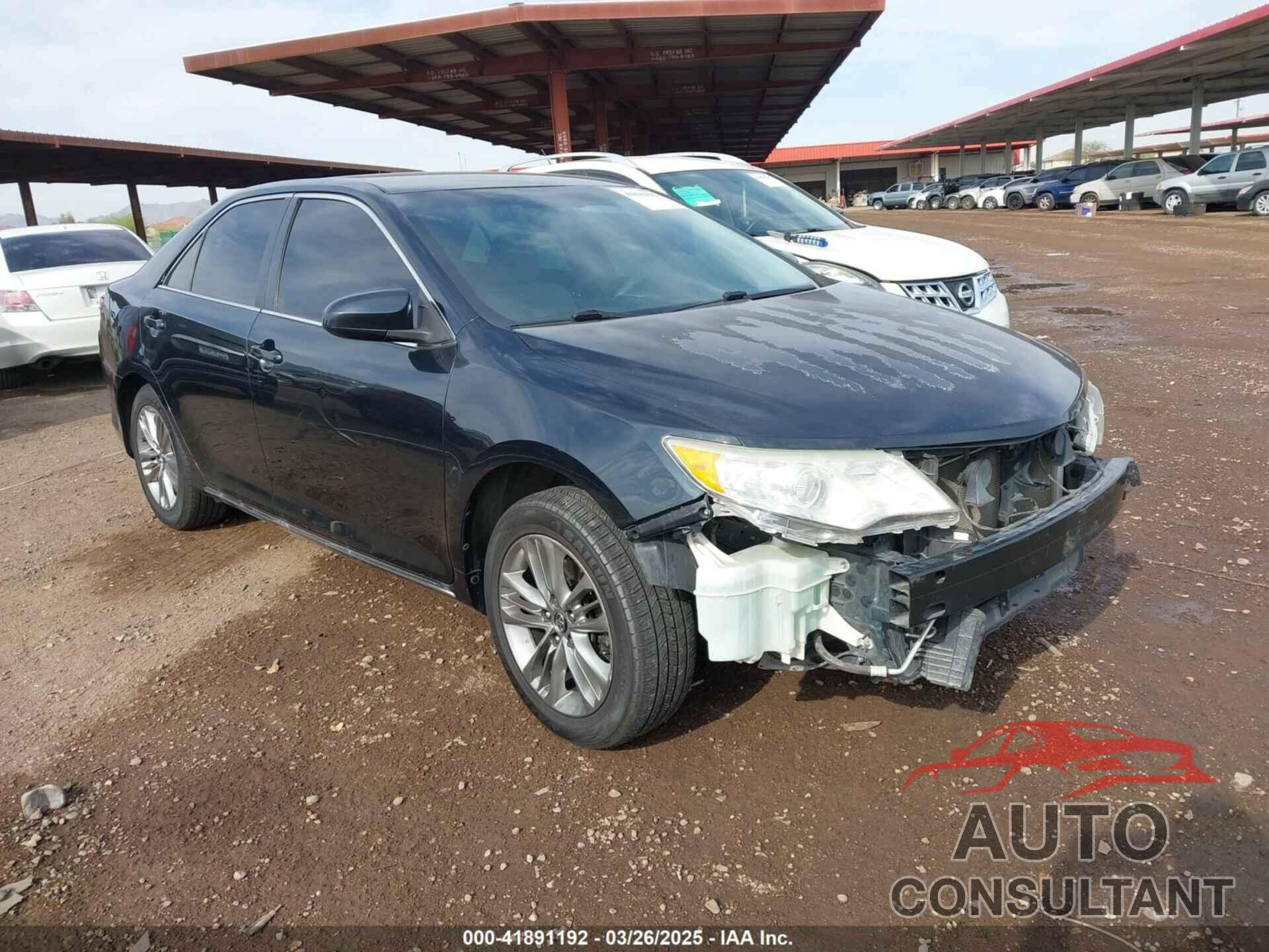 TOYOTA CAMRY 2012 - 4T1BF1FK2CU085518