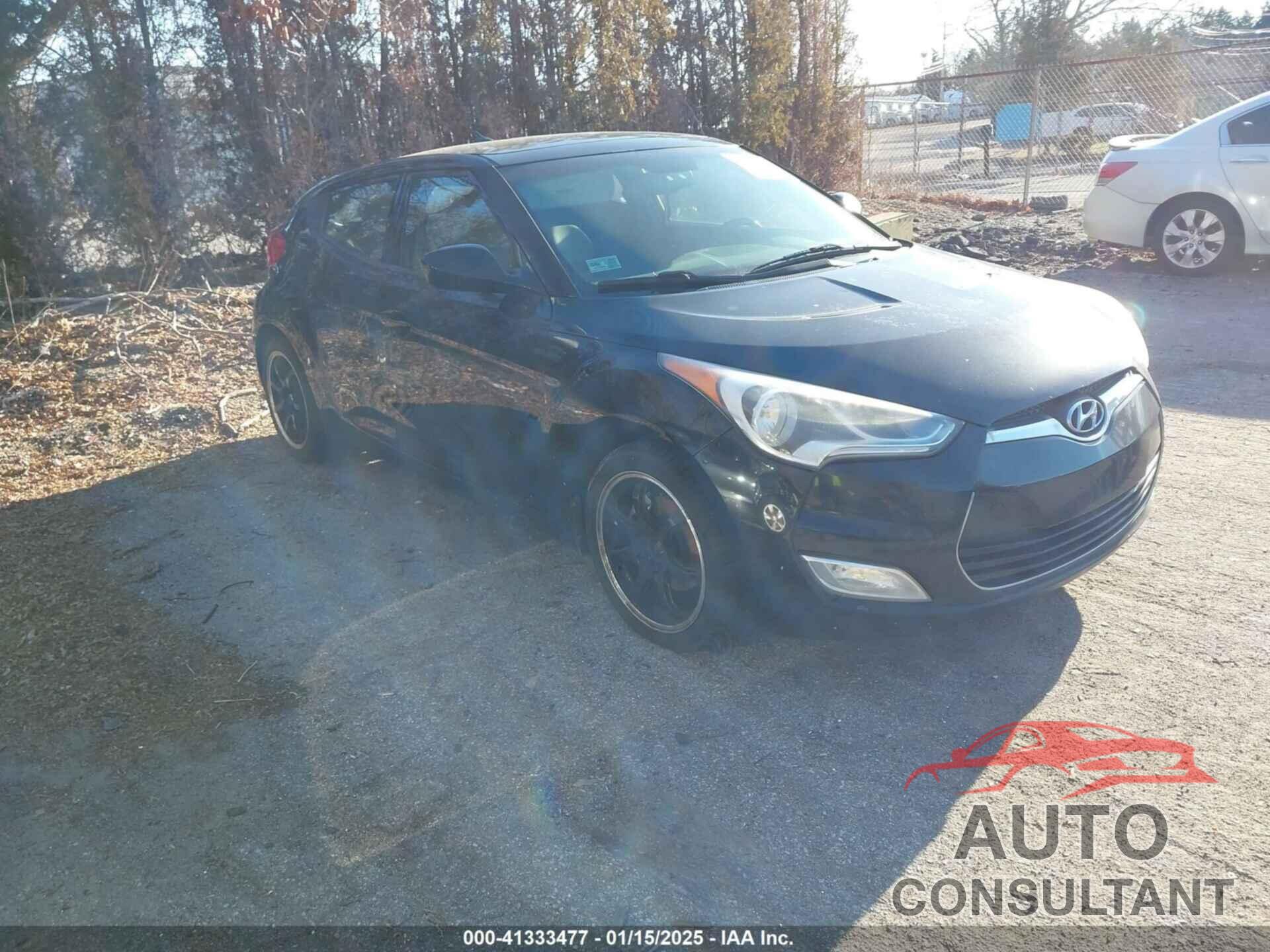 HYUNDAI VELOSTER 2012 - KMHTC6AD3CU048142