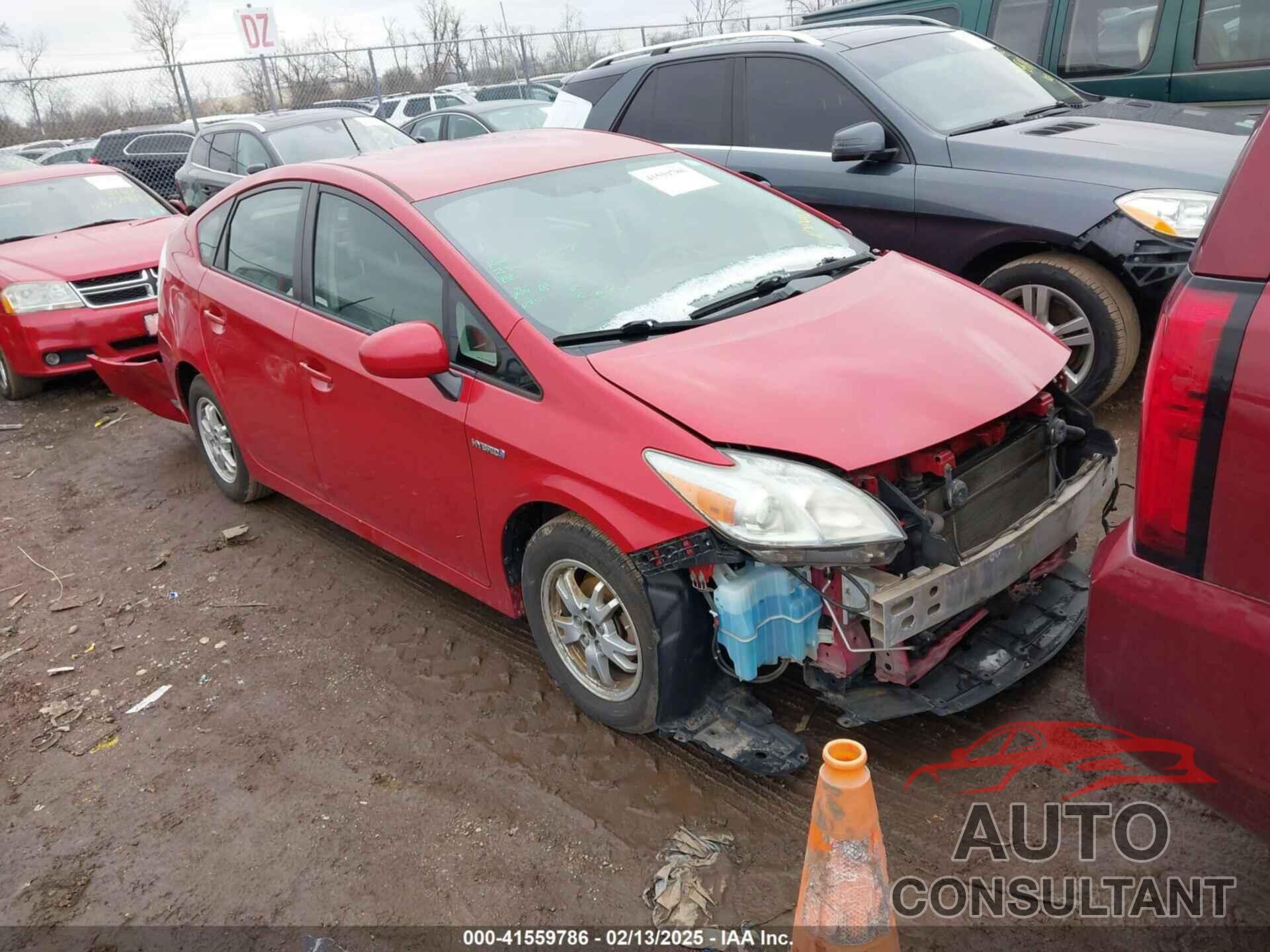 TOYOTA PRIUS 2010 - JTDKN3DUXA0089795