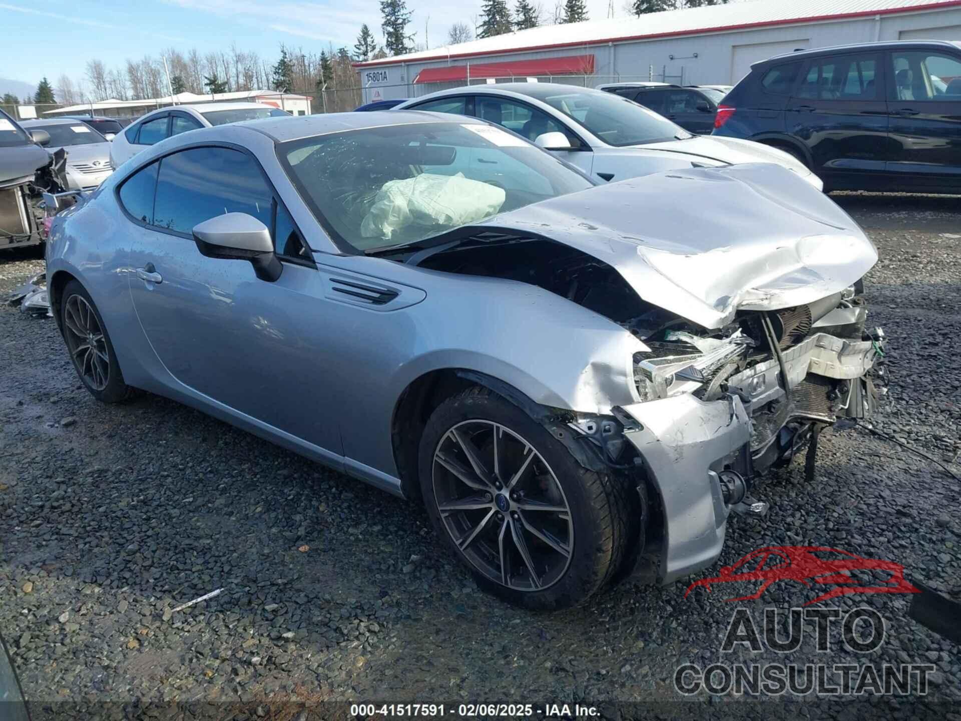 SUBARU BRZ 2017 - JF1ZCAC1XH8600584