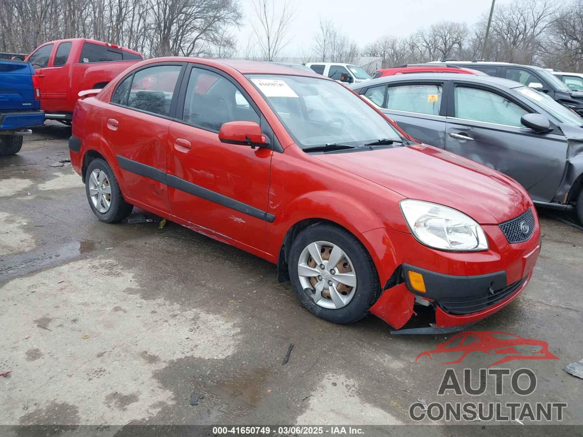 KIA RIO 2009 - KNADE223796561406