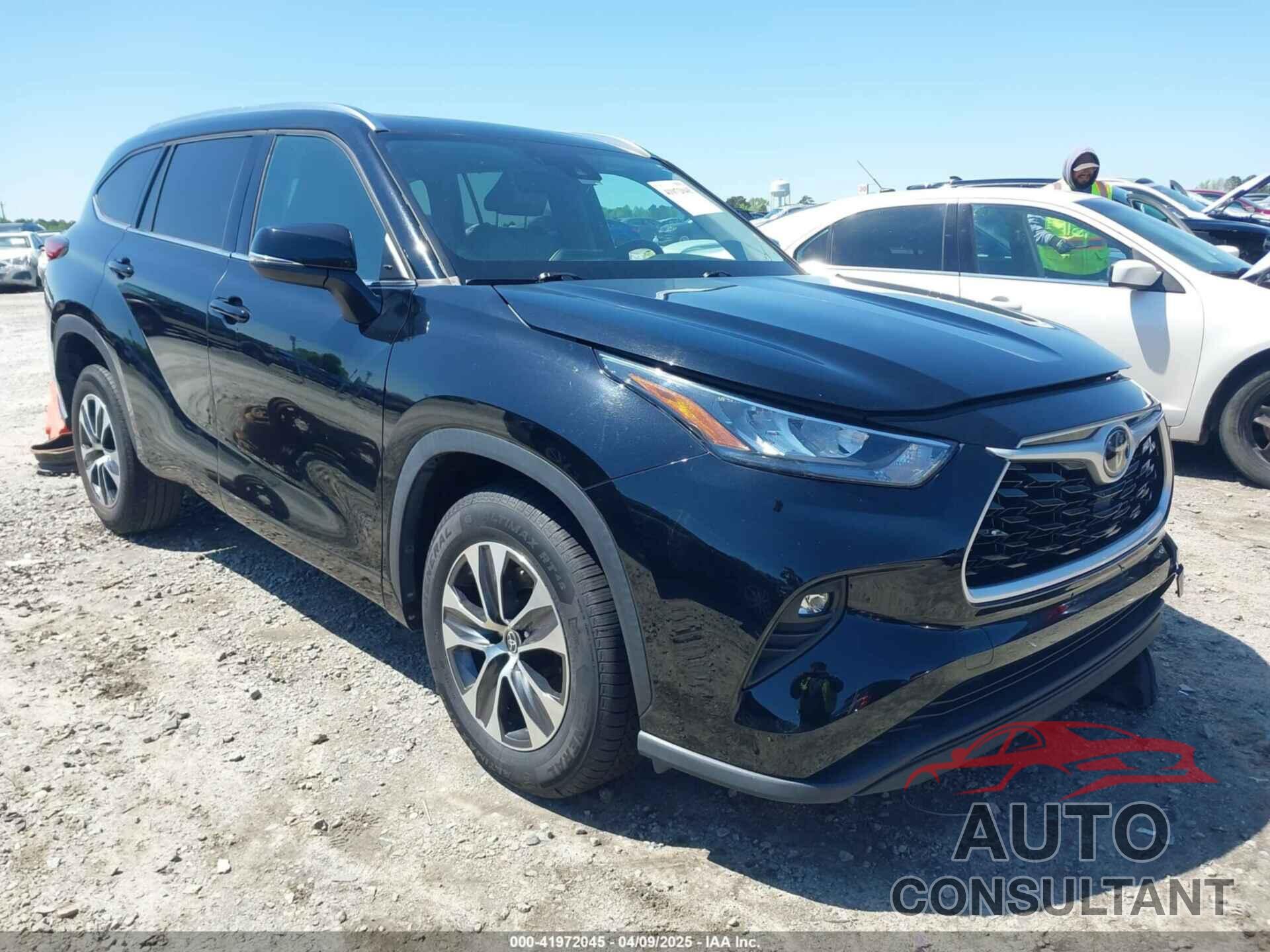 TOYOTA HIGHLANDER 2020 - 5TDGZRAH9LS501791