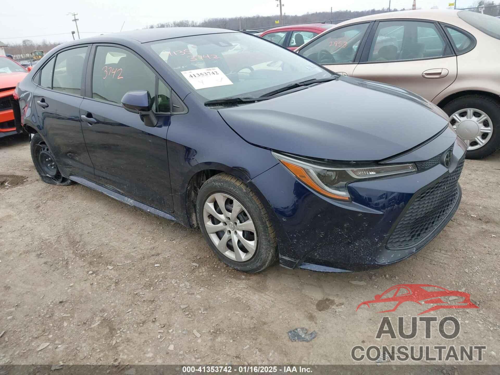 TOYOTA COROLLA 2020 - JTDEPRAE5LJ085500