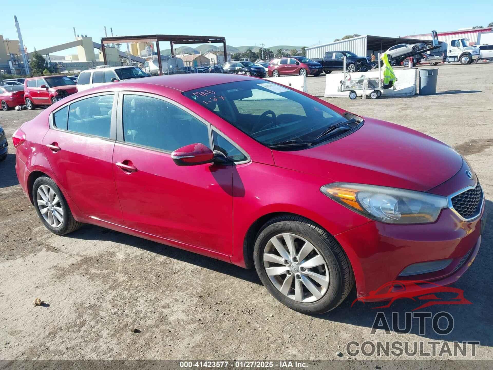 KIA FORTE 2016 - KNAFX4A61G5442151