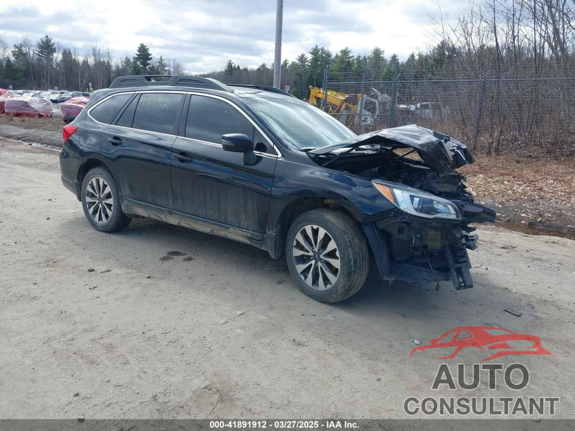 SUBARU OUTBACK 2016 - 4S4BSALC4G3334325