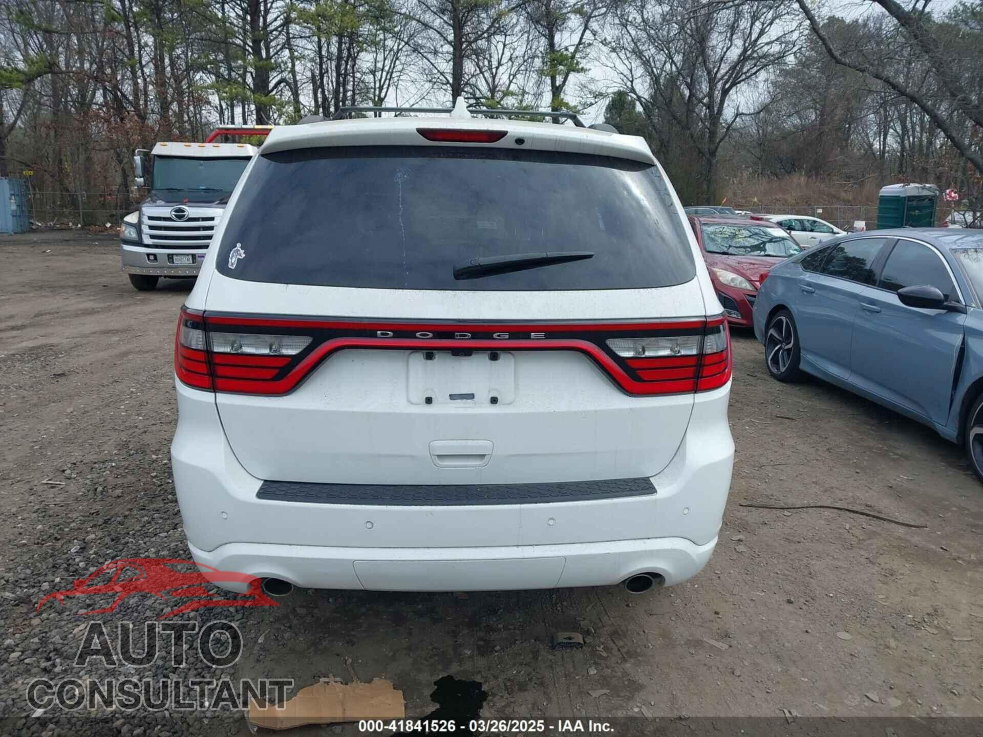DODGE DURANGO 2017 - 1C4RDJDGXHC907471