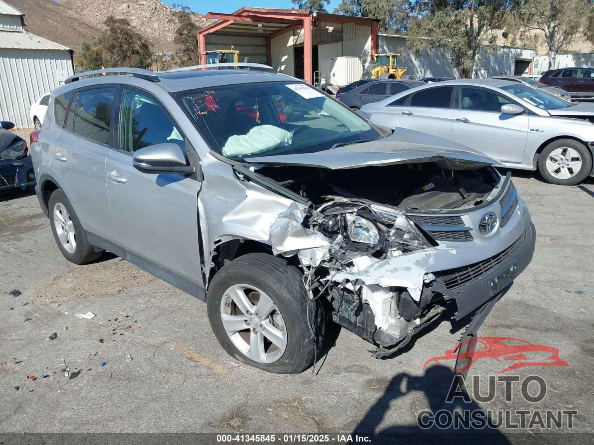 TOYOTA RAV4 2013 - 2T3WFREV8DW050602