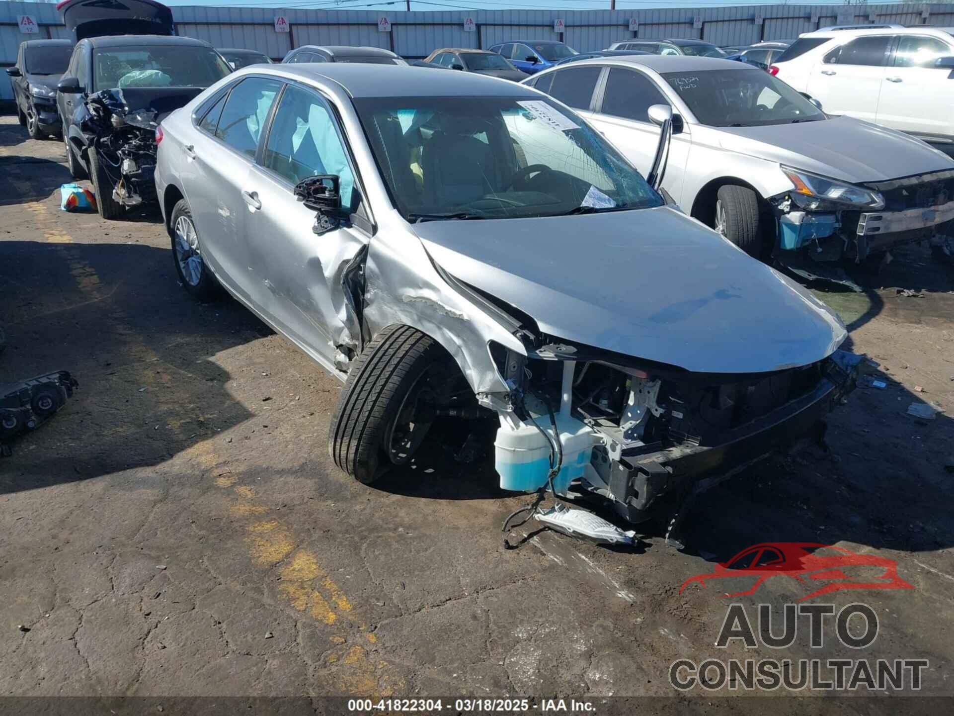 TOYOTA CAMRY 2016 - 4T4BF1FKXGR580660
