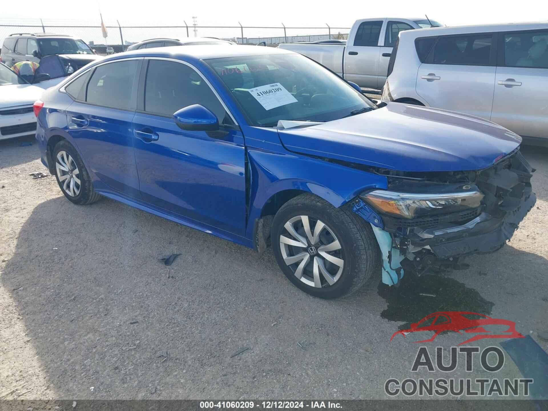 HONDA CIVIC 2022 - 2HGFE2F21NH517179
