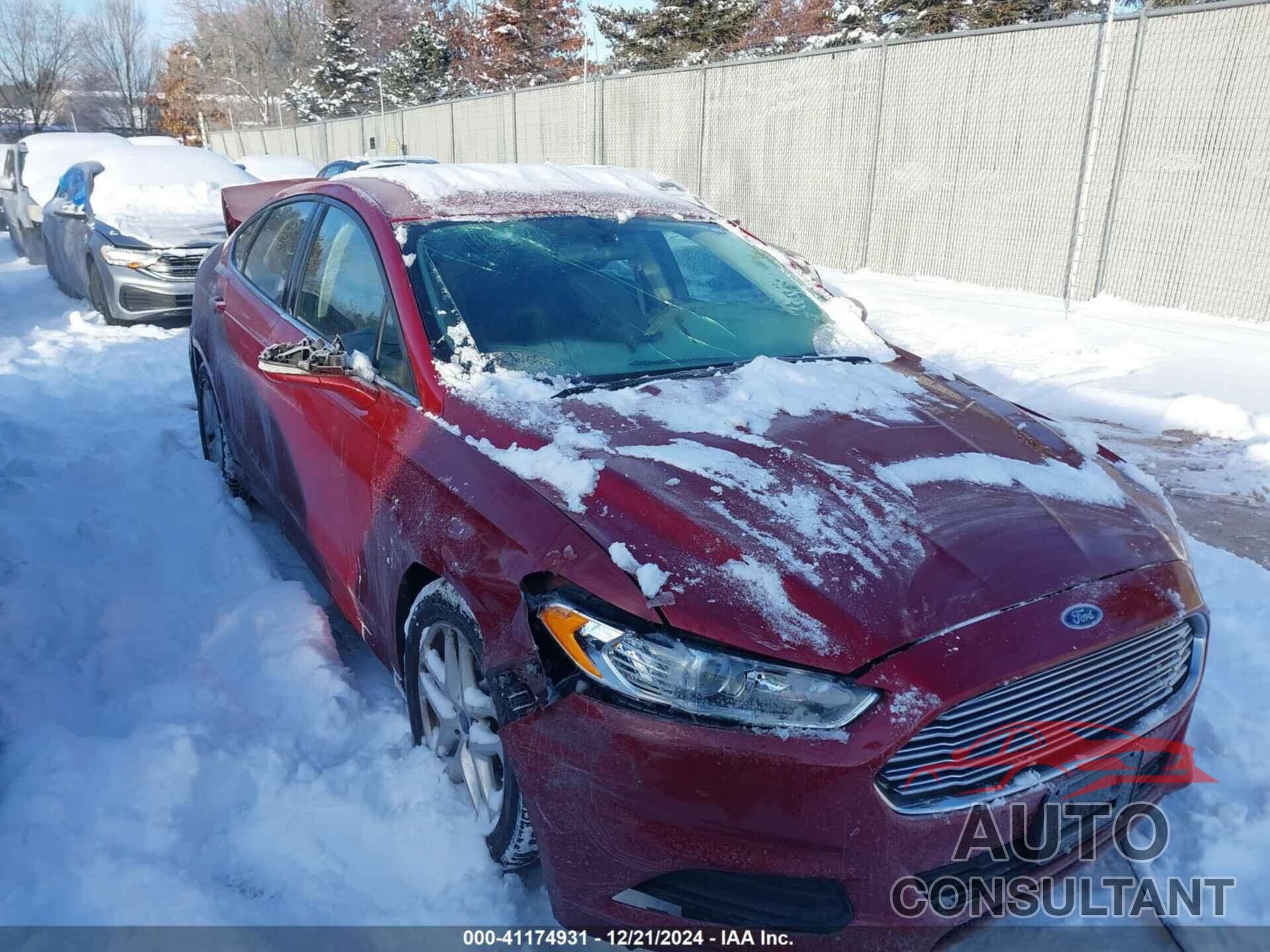 FORD FUSION 2016 - 1FA6P0H74G5125092