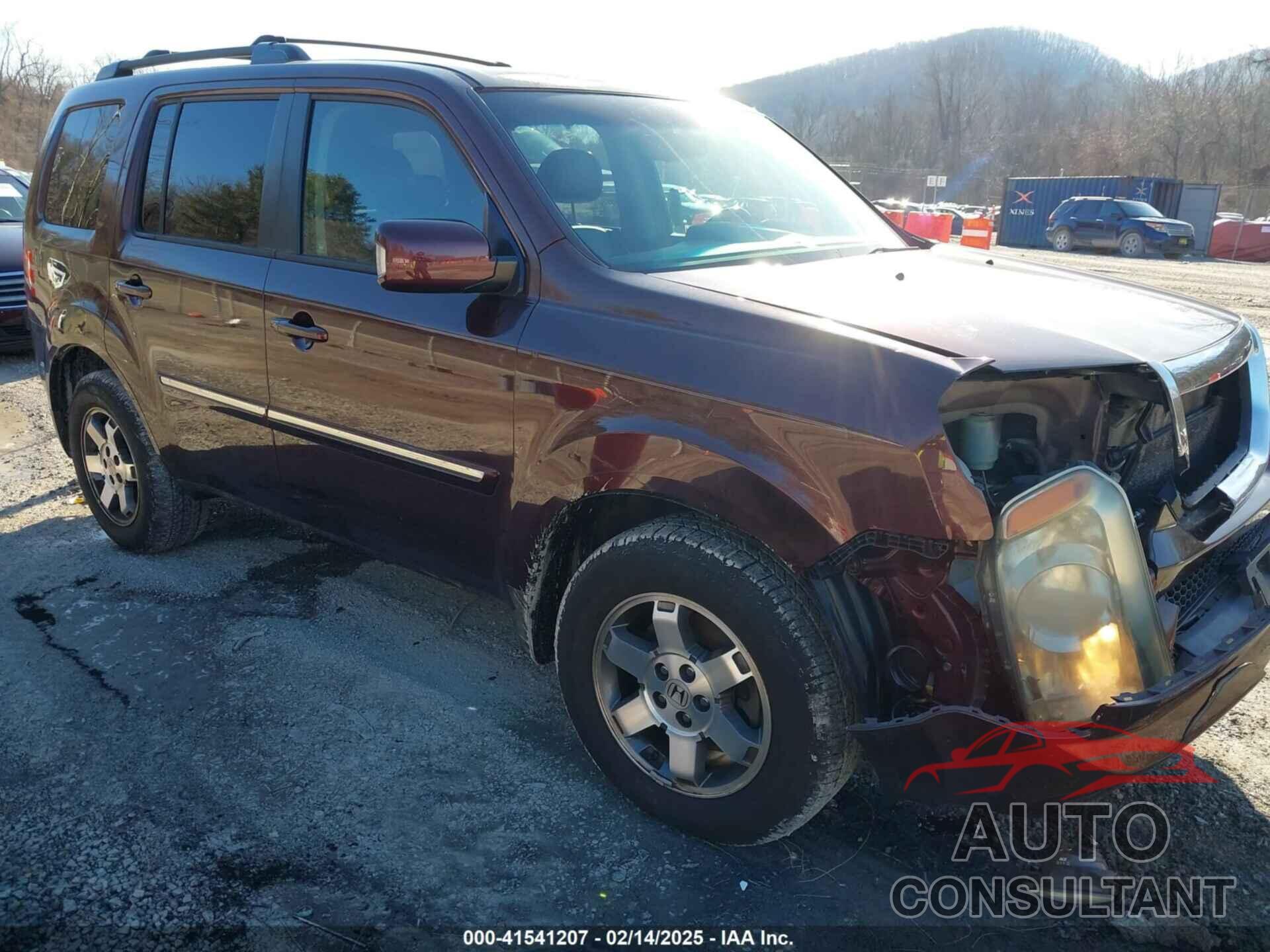 HONDA PILOT 2010 - 5FNYF4H98AB019538
