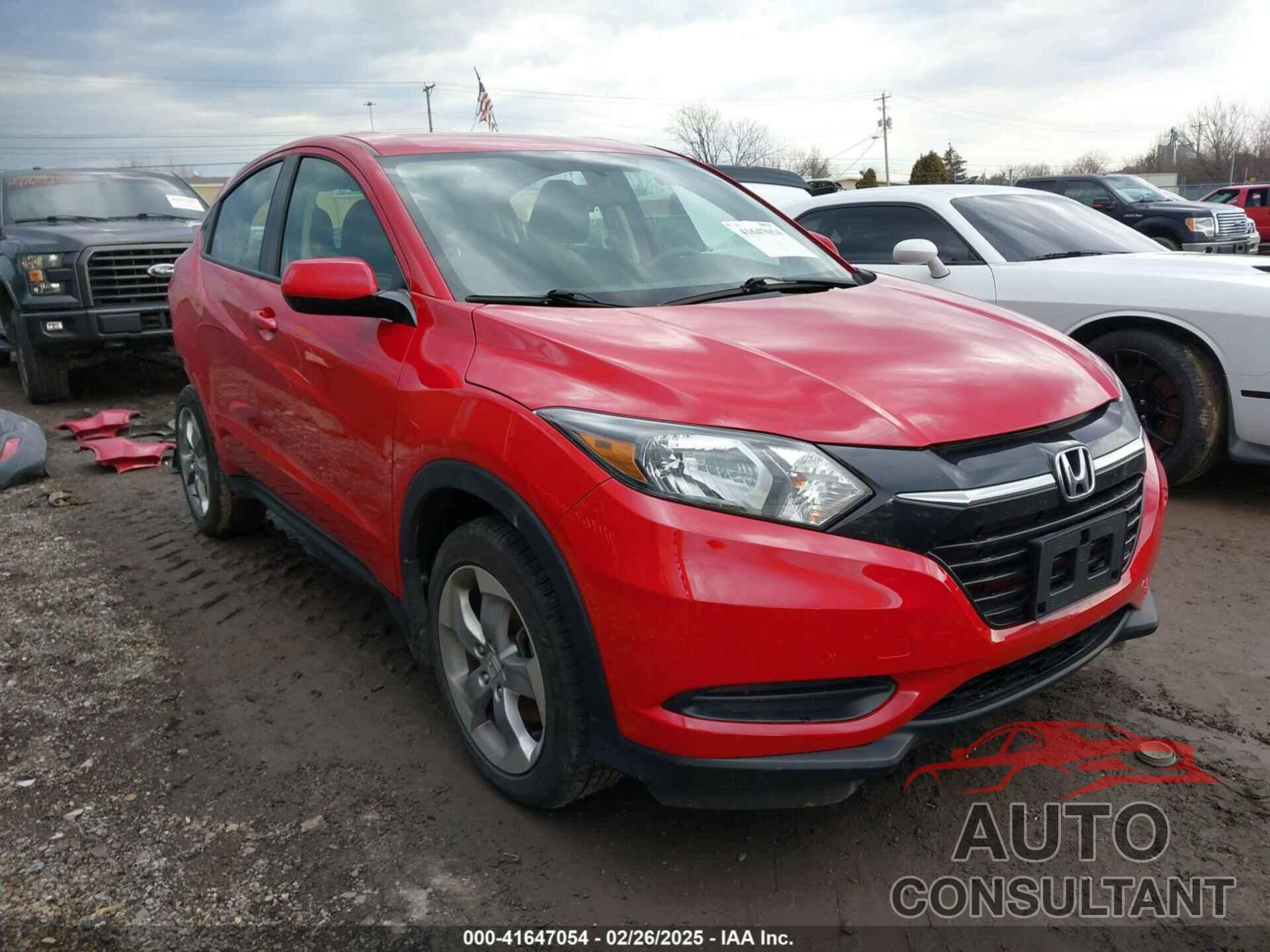 HONDA HR-V 2018 - 3CZRU6H32JG709615