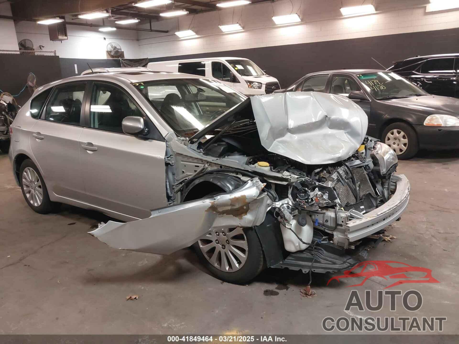 SUBARU IMPREZA 2011 - JF1GH6B60BH812453