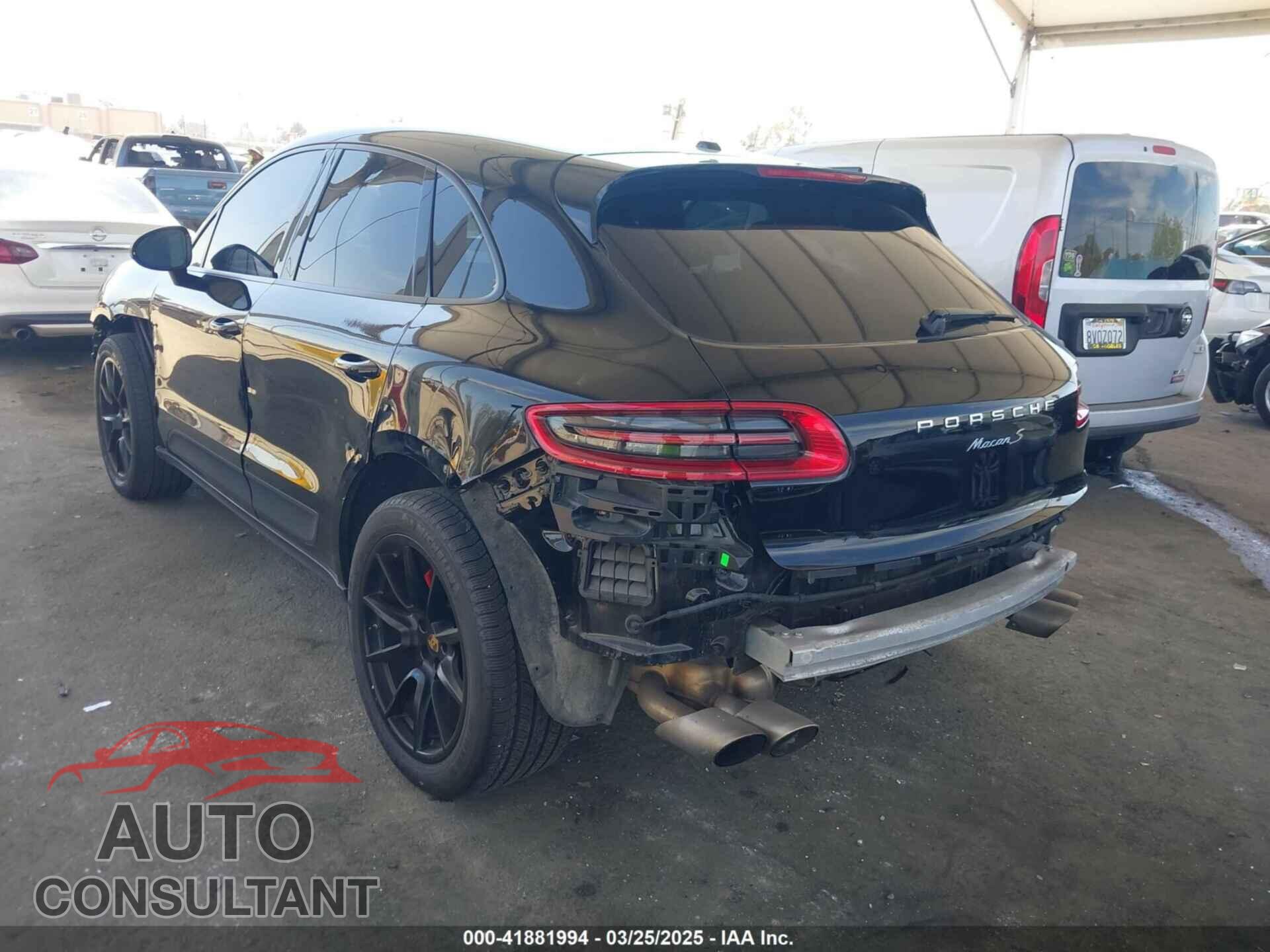 PORSCHE MACAN 2015 - WP1AB2A58FLB51761
