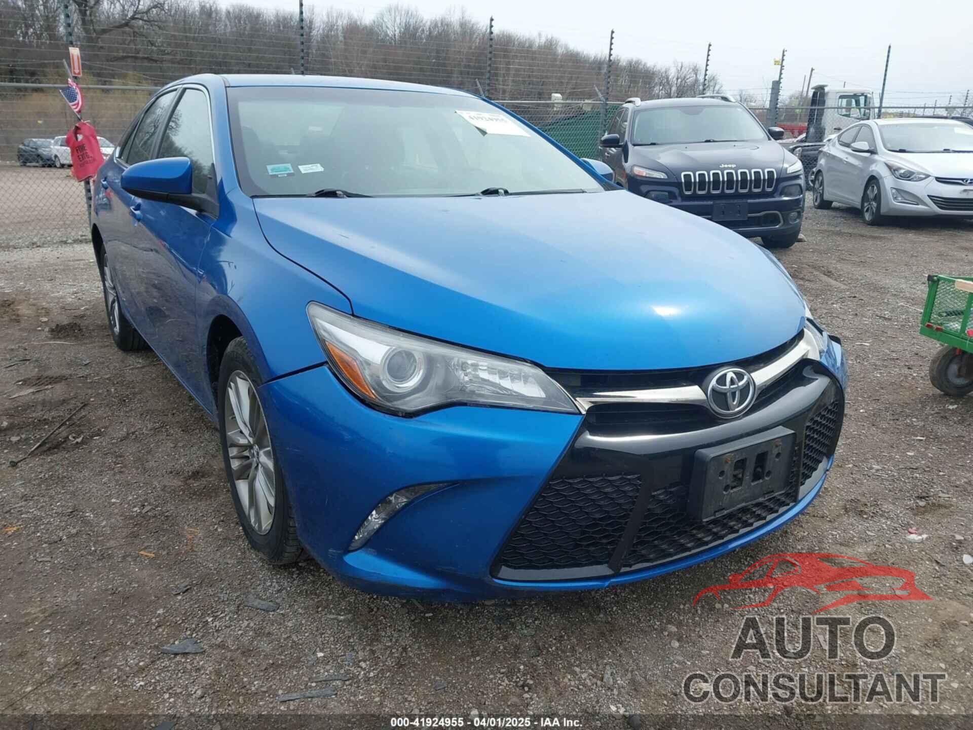 TOYOTA CAMRY 2017 - 4T1BF1FK2HU813846