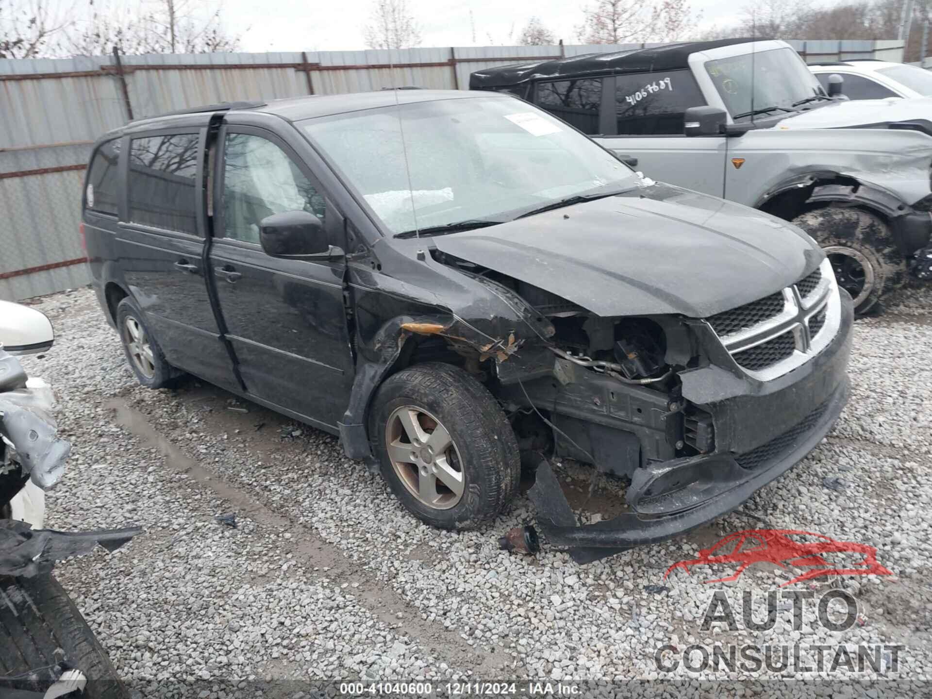 DODGE GRAND CARAVAN 2013 - 2C4RDGCG7DR552314