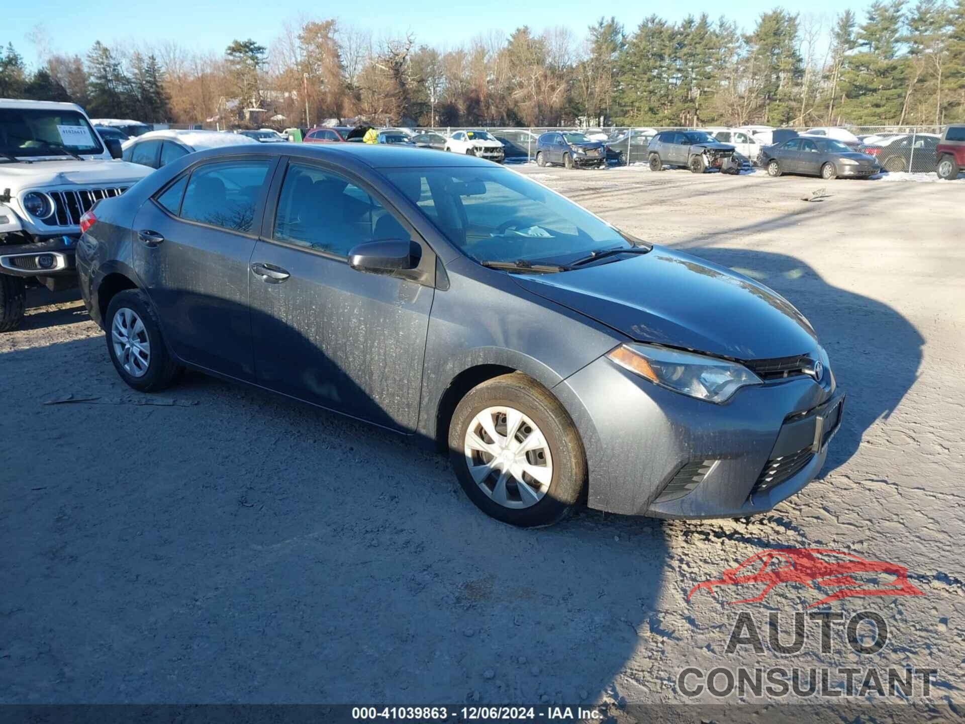 TOYOTA COROLLA 2014 - 2T1BURHE1EC183763