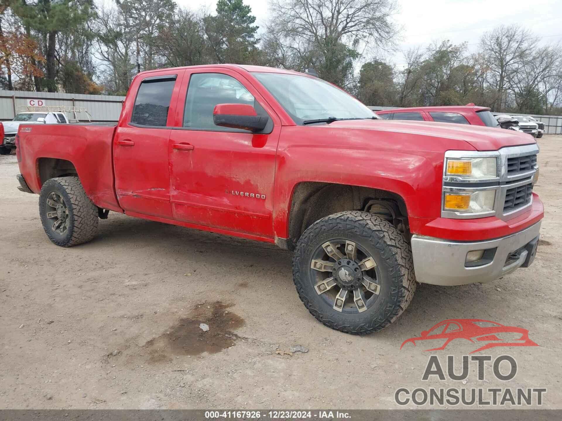 CHEVROLET SILVERADO 1500 2015 - 1GCVKREC9FZ249165