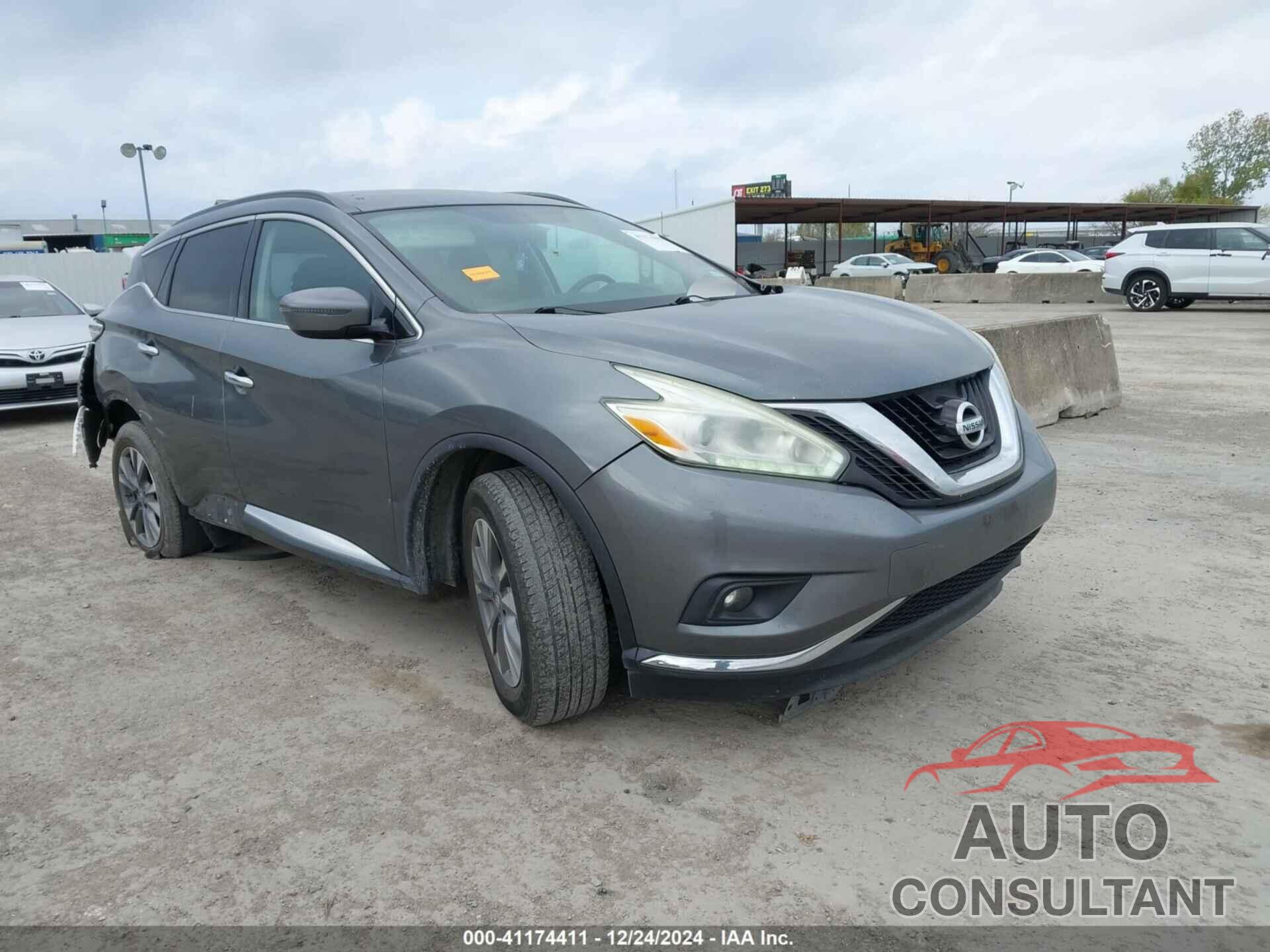 NISSAN MURANO 2017 - 5N1AZ2MG2HN117540