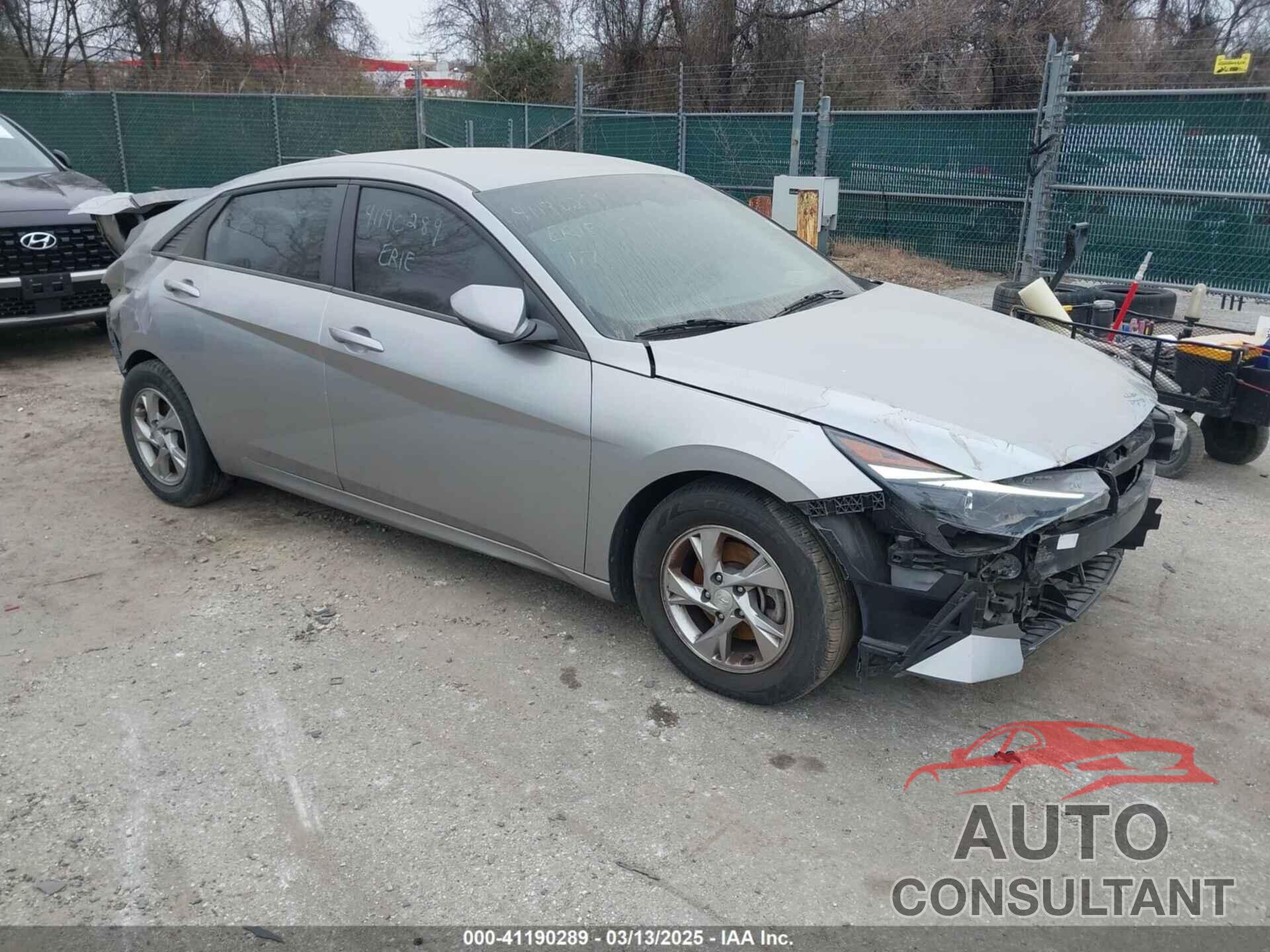 HYUNDAI ELANTRA 2021 - 5NPLL4AG0MH036268