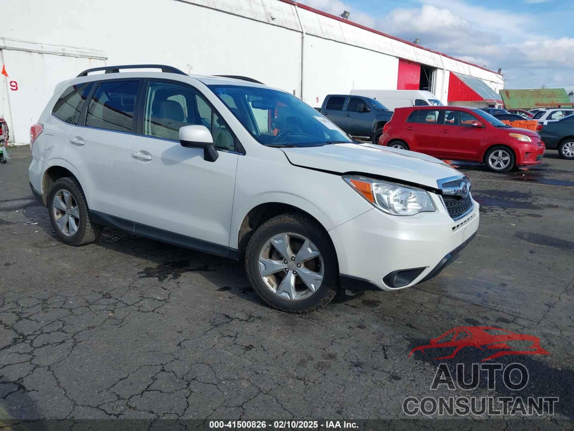 SUBARU FORESTER 2016 - JF2SJAHC9GH506160