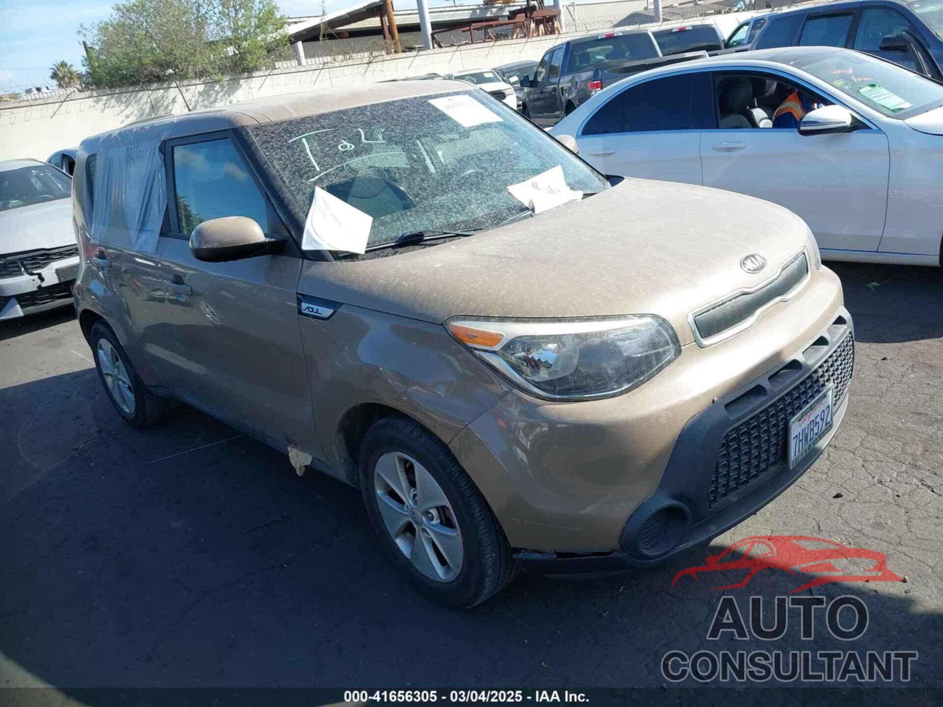 KIA SOUL 2015 - KNDJN2A25F7152552