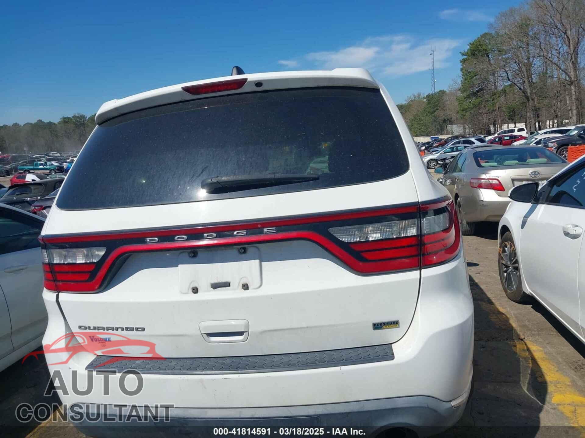DODGE DURANGO 2015 - 1C4RDHAG7FC201858