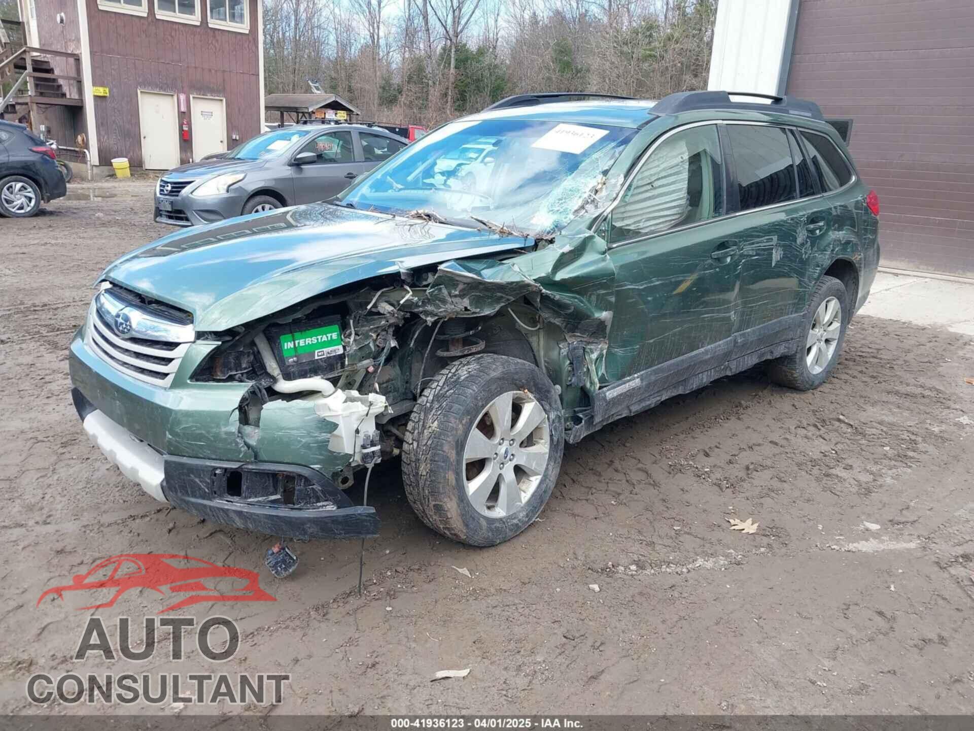 SUBARU OUTBACK 2012 - 4S4BRBLC7C3272575