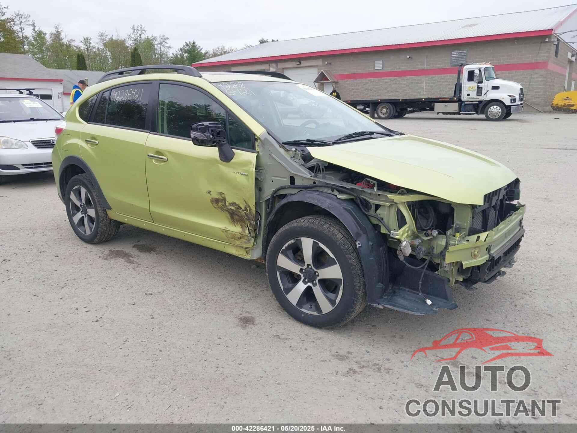 SUBARU XV CROSSTREK HYBRID 2014 - JF2GPBKC0EH279005