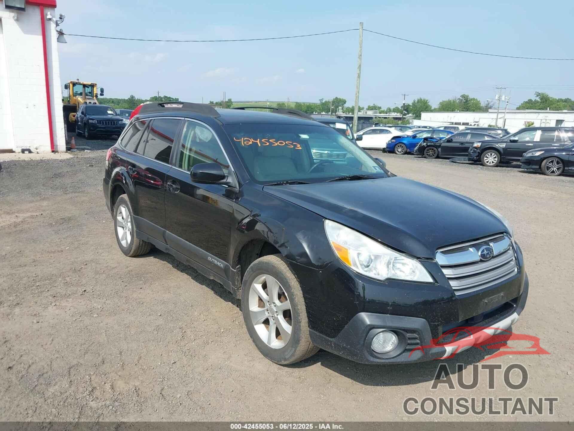 SUBARU OUTBACK 2013 - 4S4BRBLC2D3225472