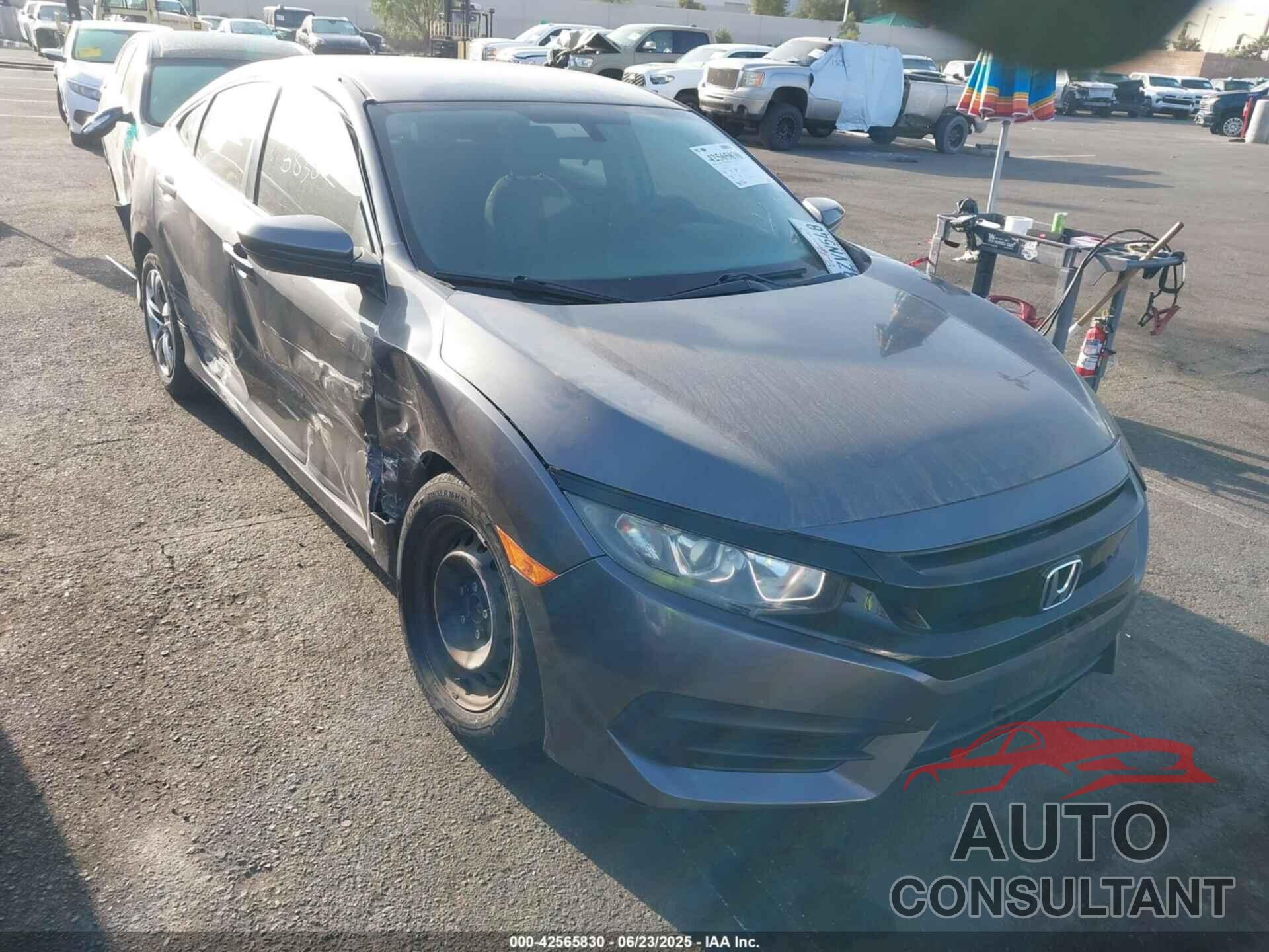 HONDA CIVIC 2016 - 2HGFC2F58GH507252
