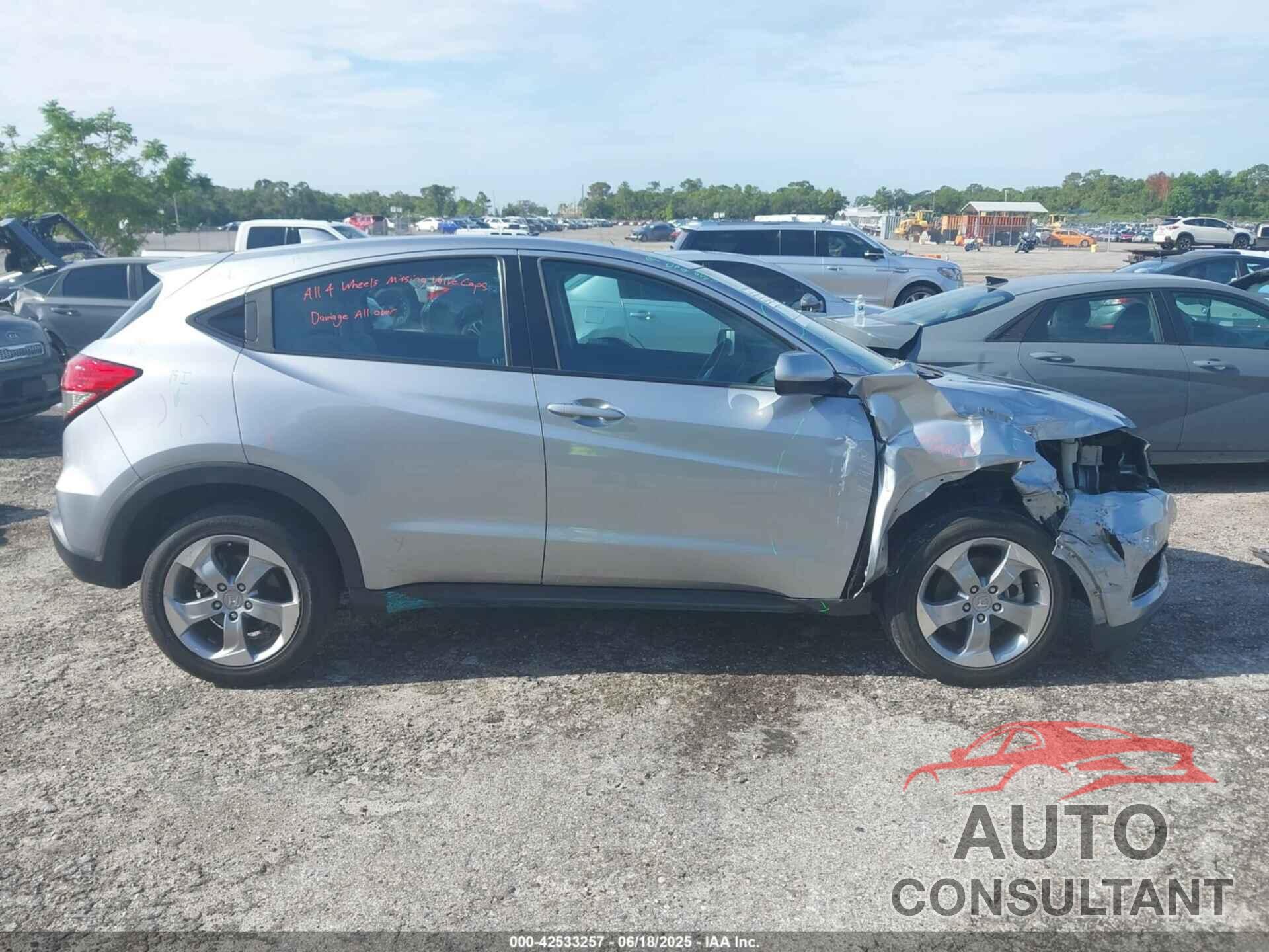 HONDA HR-V 2021 - 3CZRU5H38MM711014