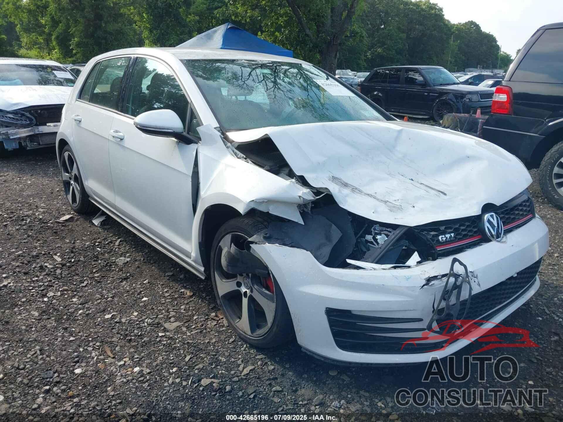 VOLKSWAGEN GTI 2016 - 3VW4T7AU3GM038801
