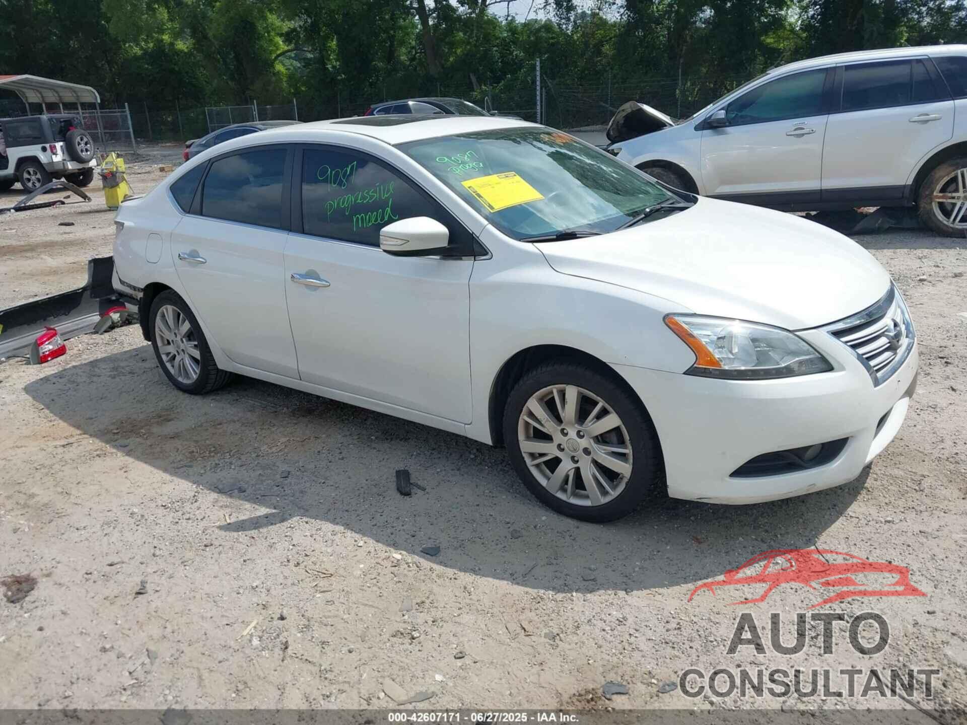 NISSAN SENTRA 2013 - 3N1AB7AP6DL722619